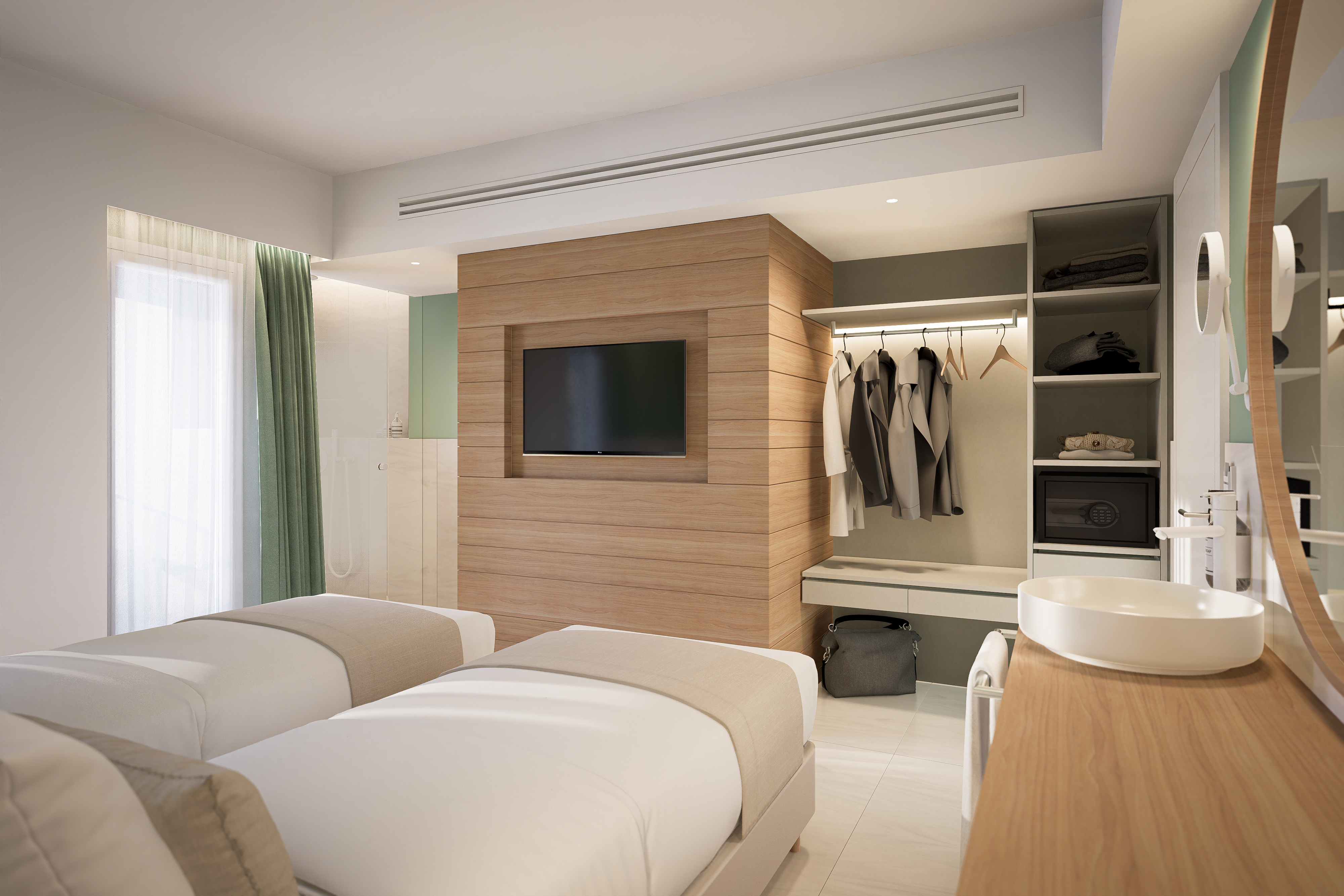 Double or Twin with Balcony