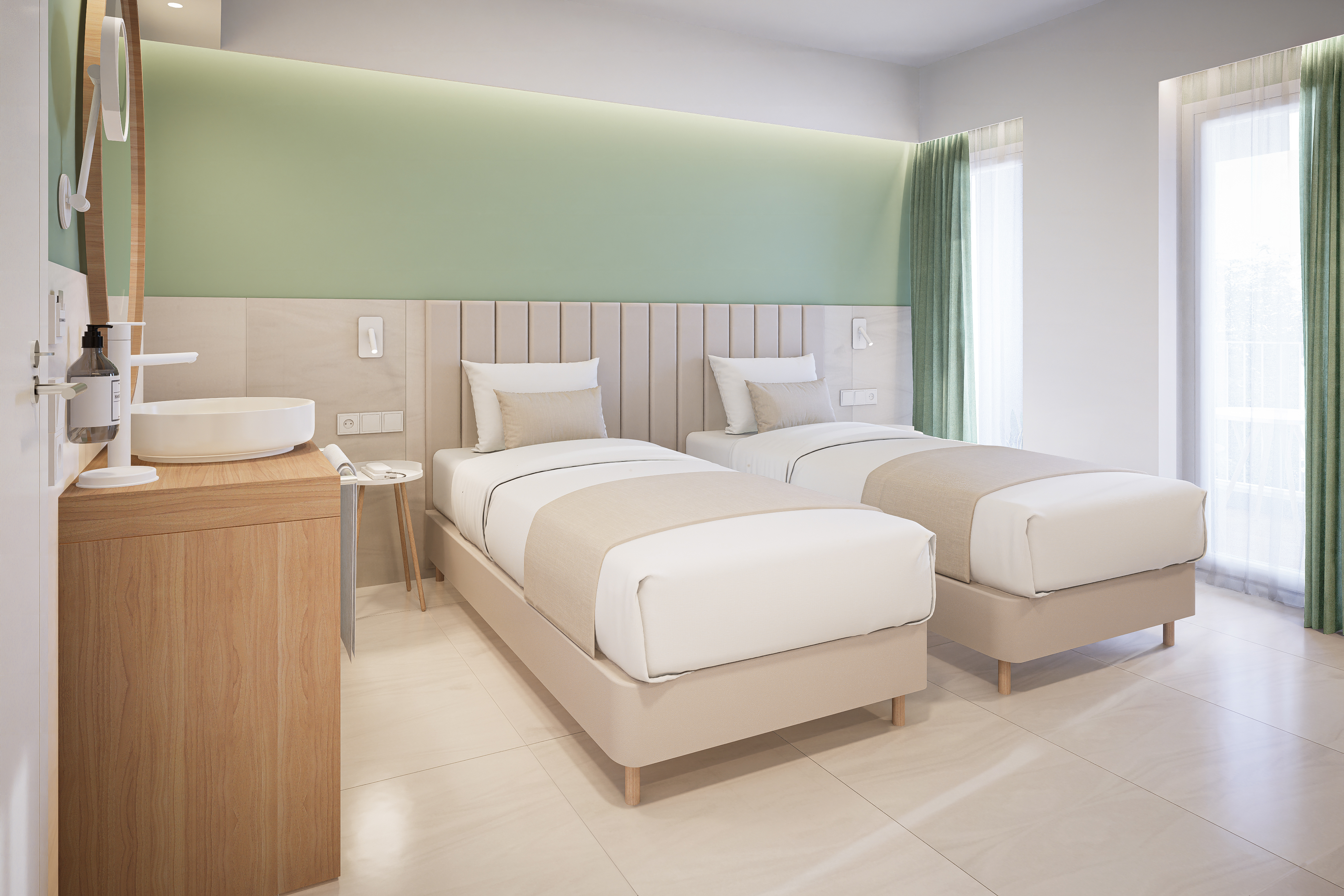 Double or Twin with Balcony