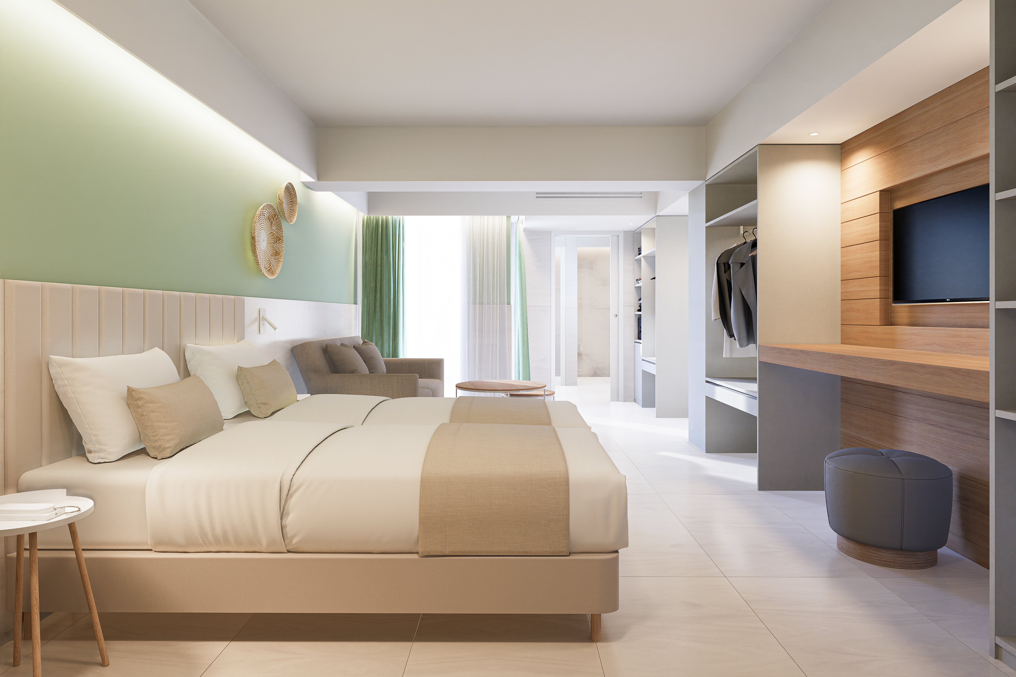 Family Room with Balcony