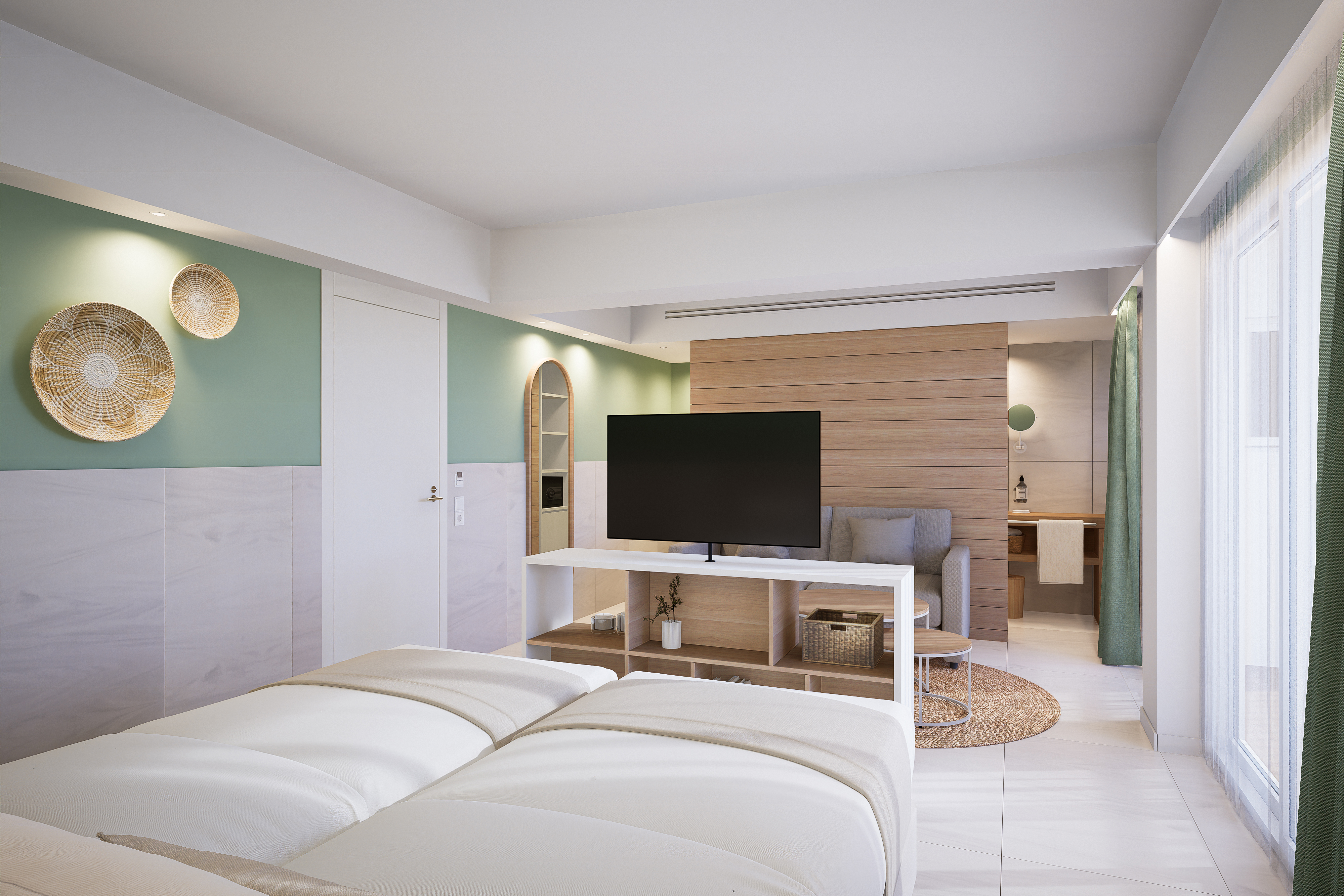 Family Room with Balcony