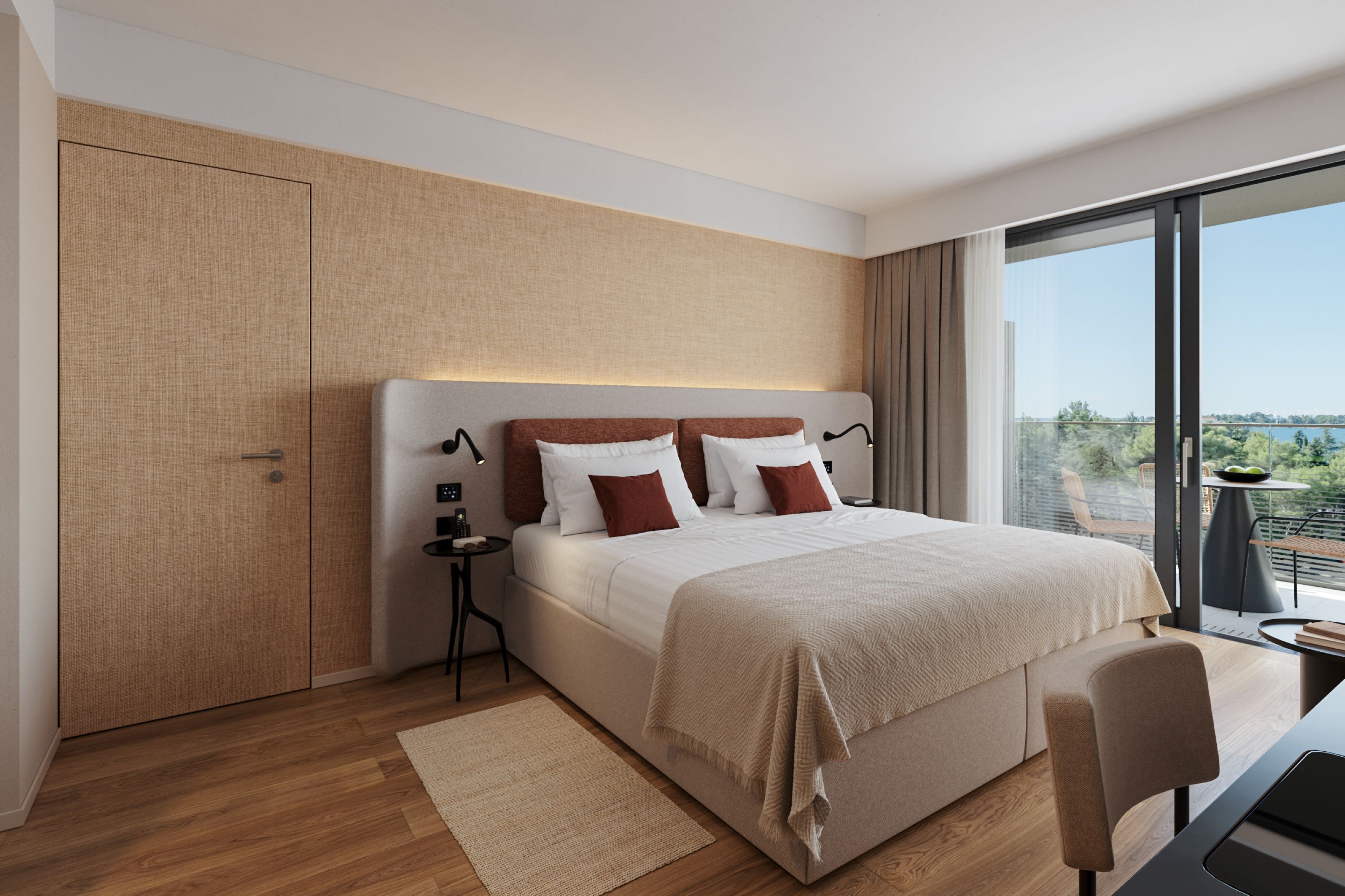 Quadruple Side Sea View