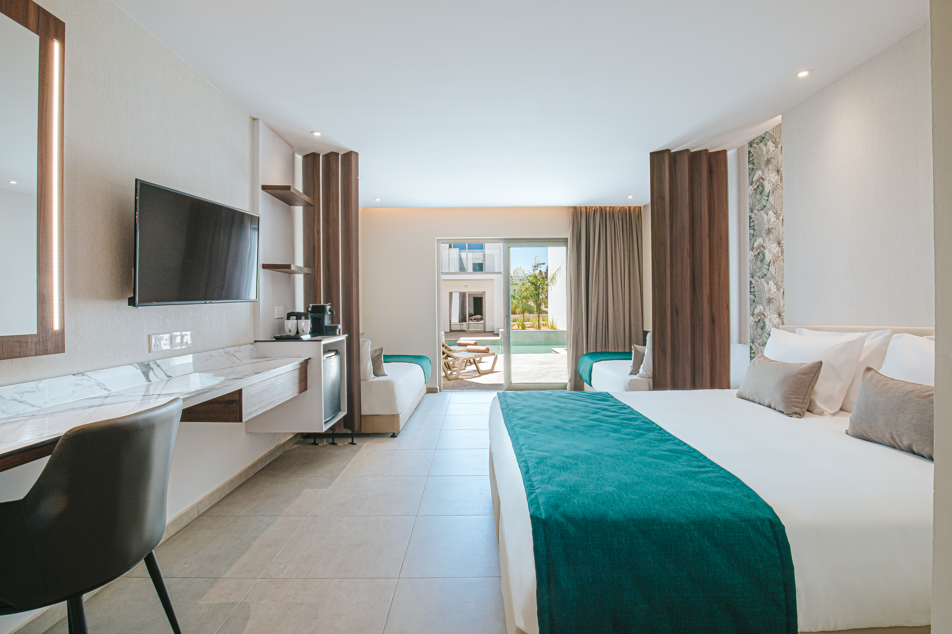 Family Room Pool View