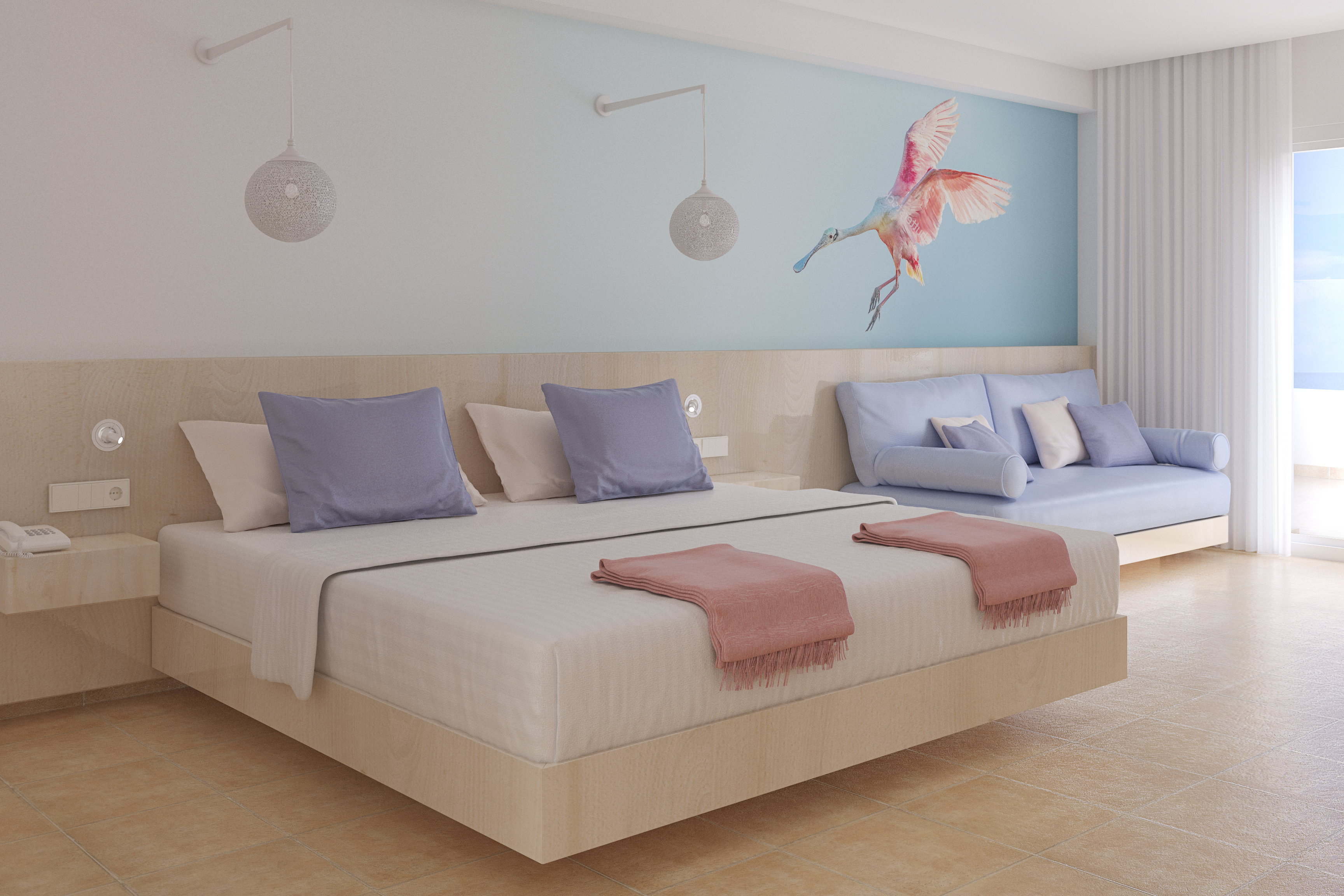 Double Connecting Room