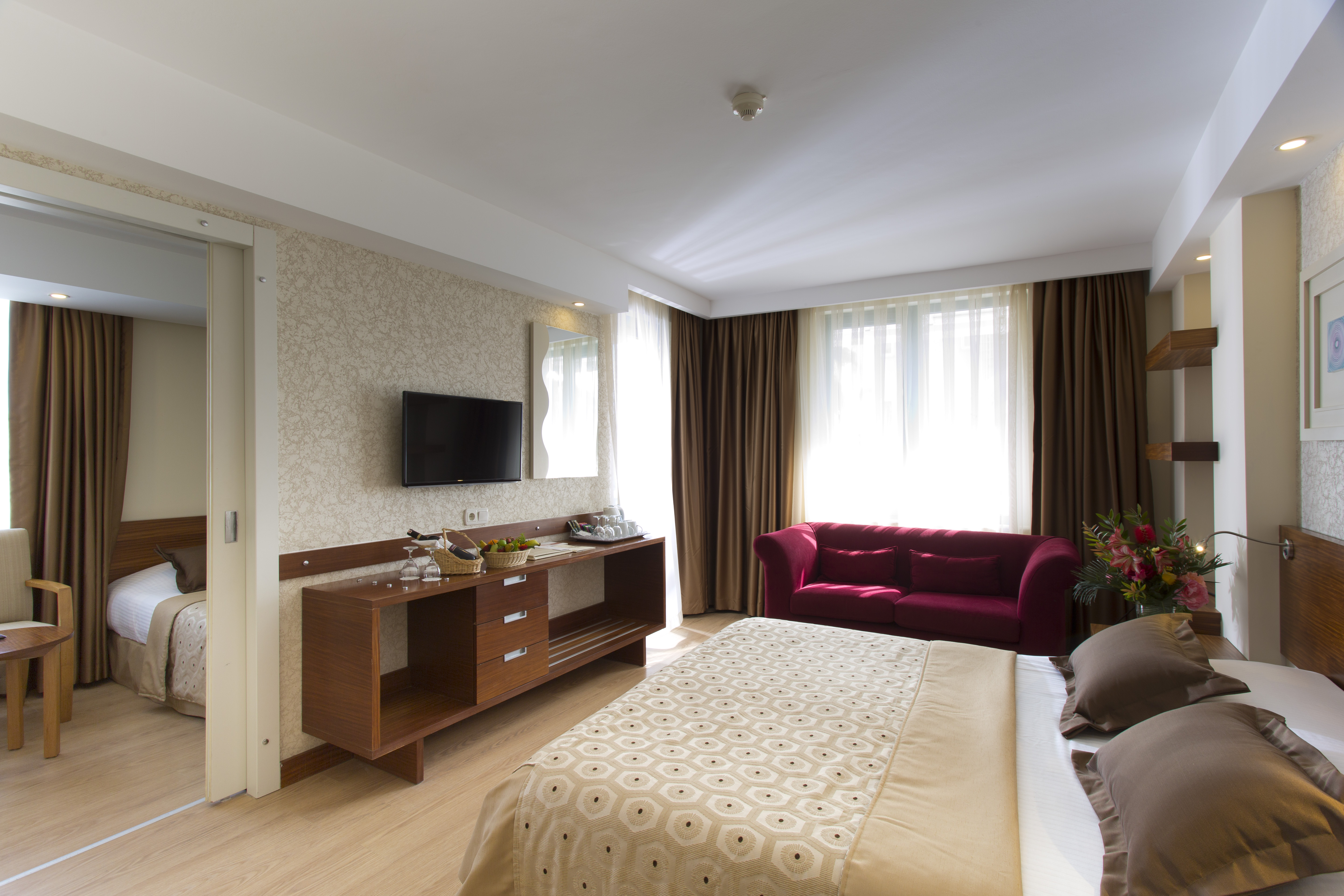 Family Room Two Bedrooms One Bathroom