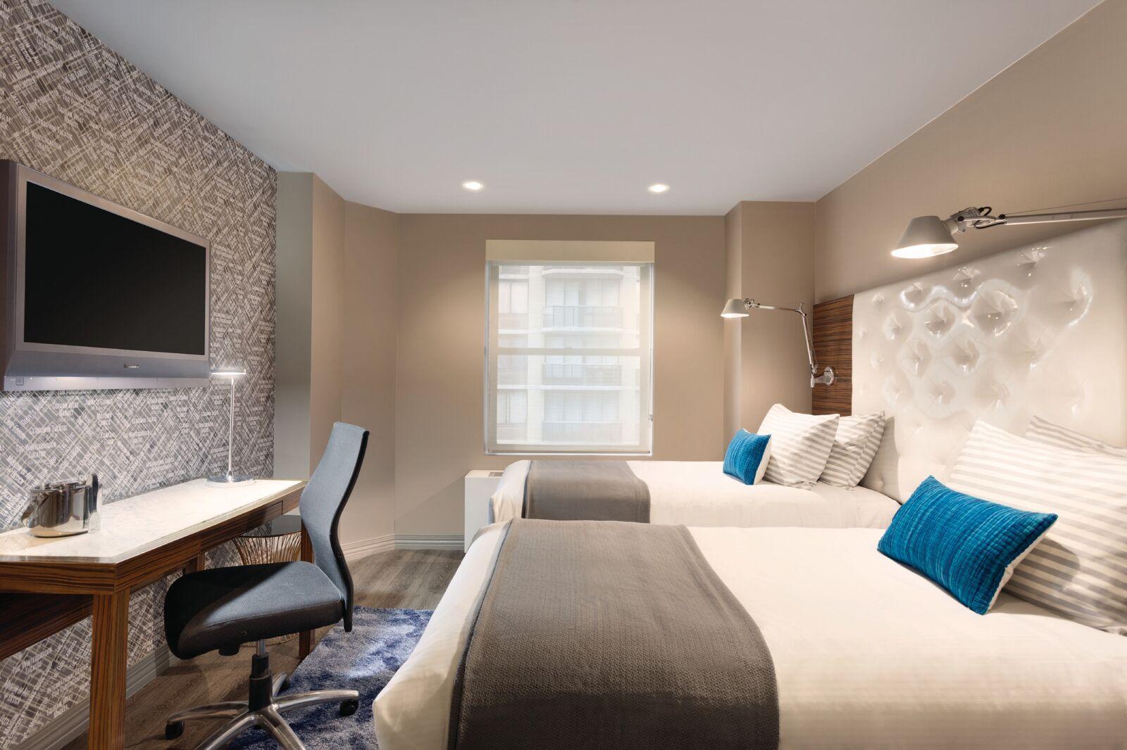 Room Deluxe Two Double Beds