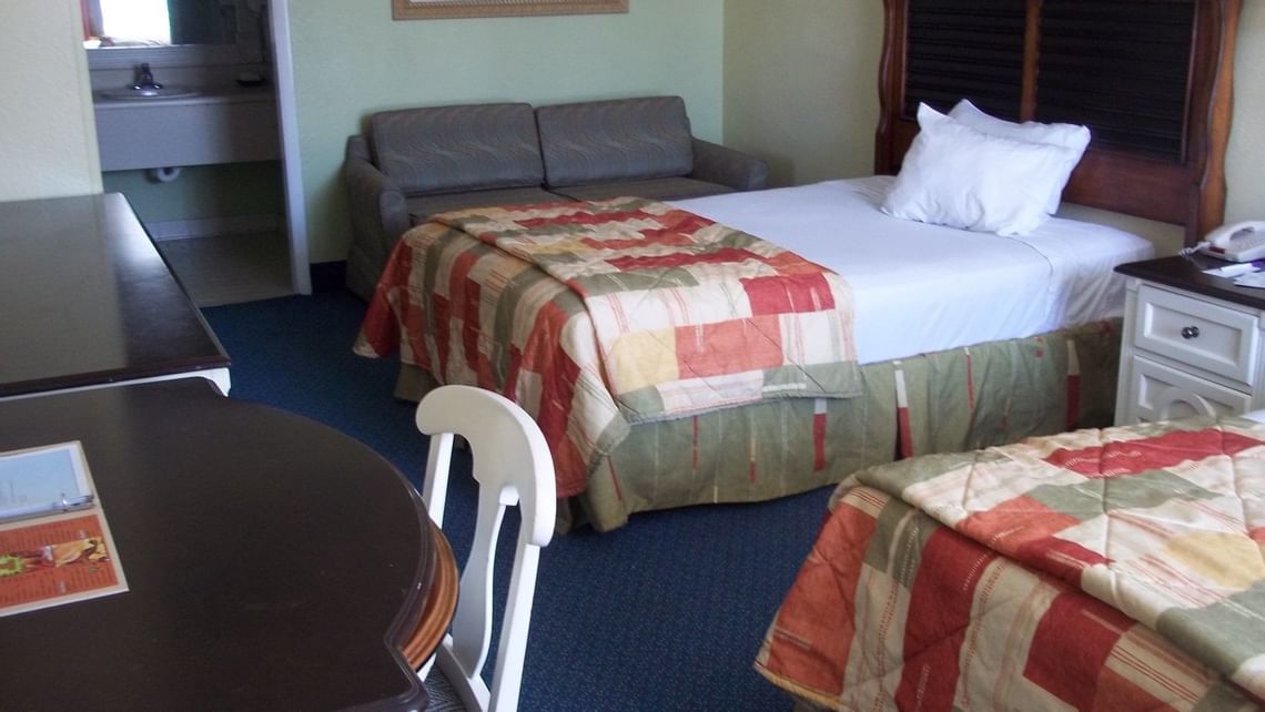 Double Two Double Beds