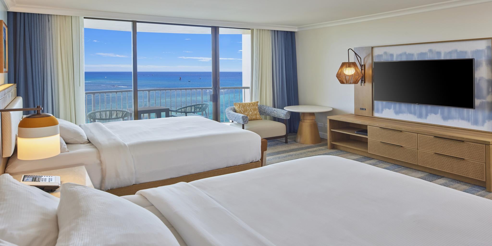 Double Two Queen Beds with Views