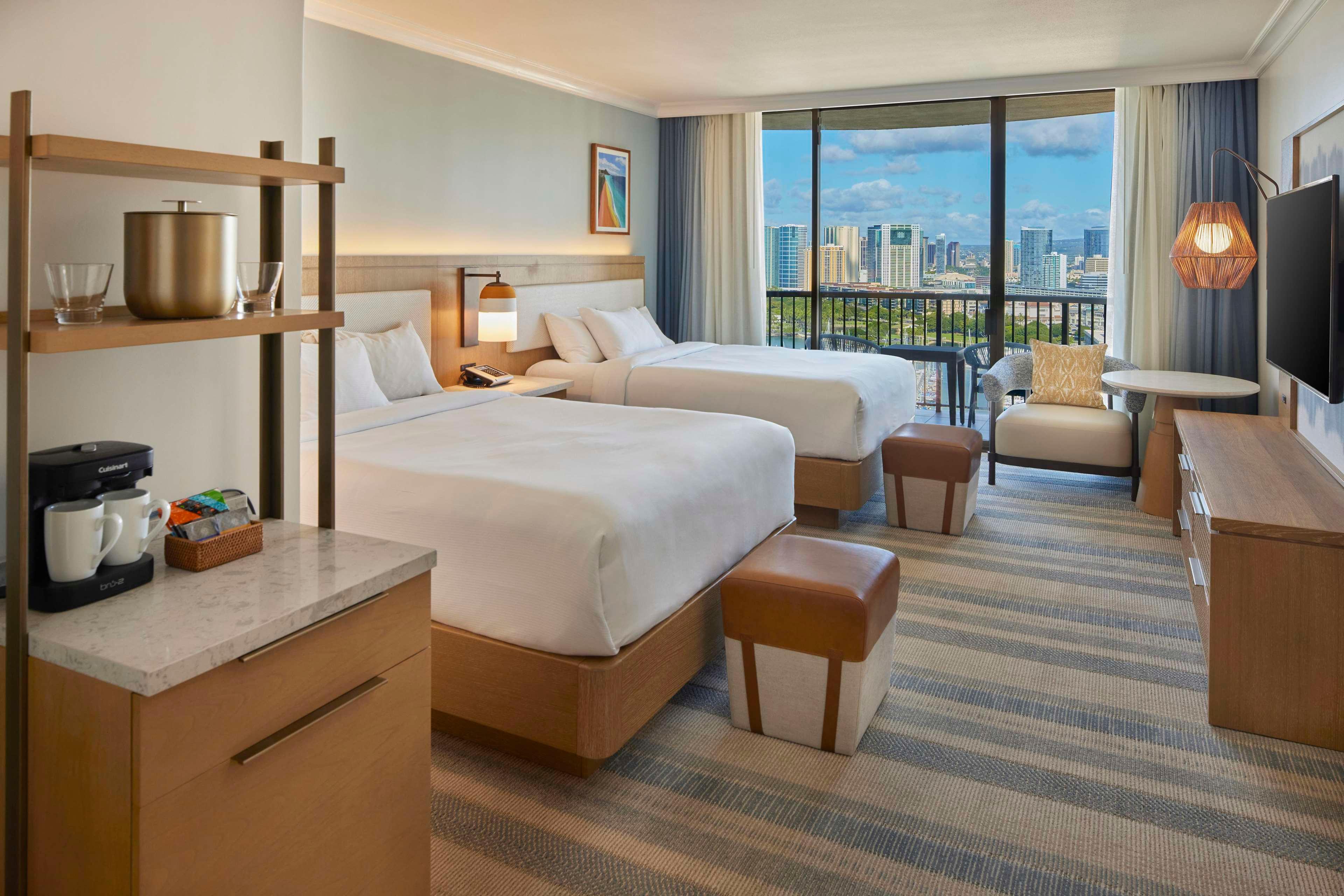 Double Two Queen Beds