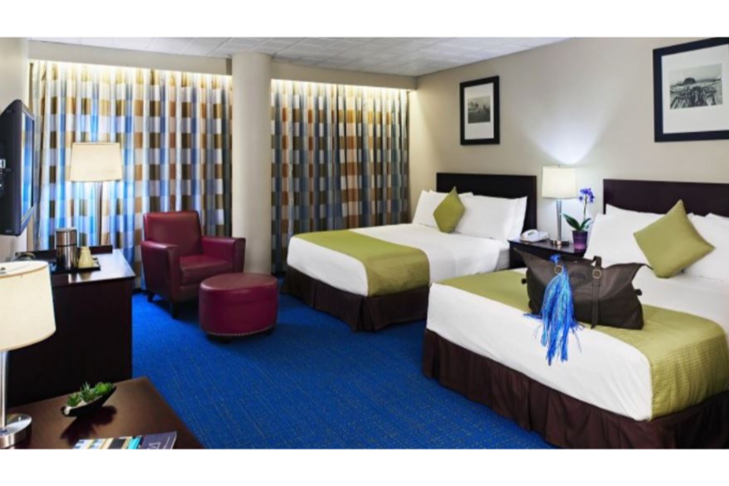 Double Two Queen Beds