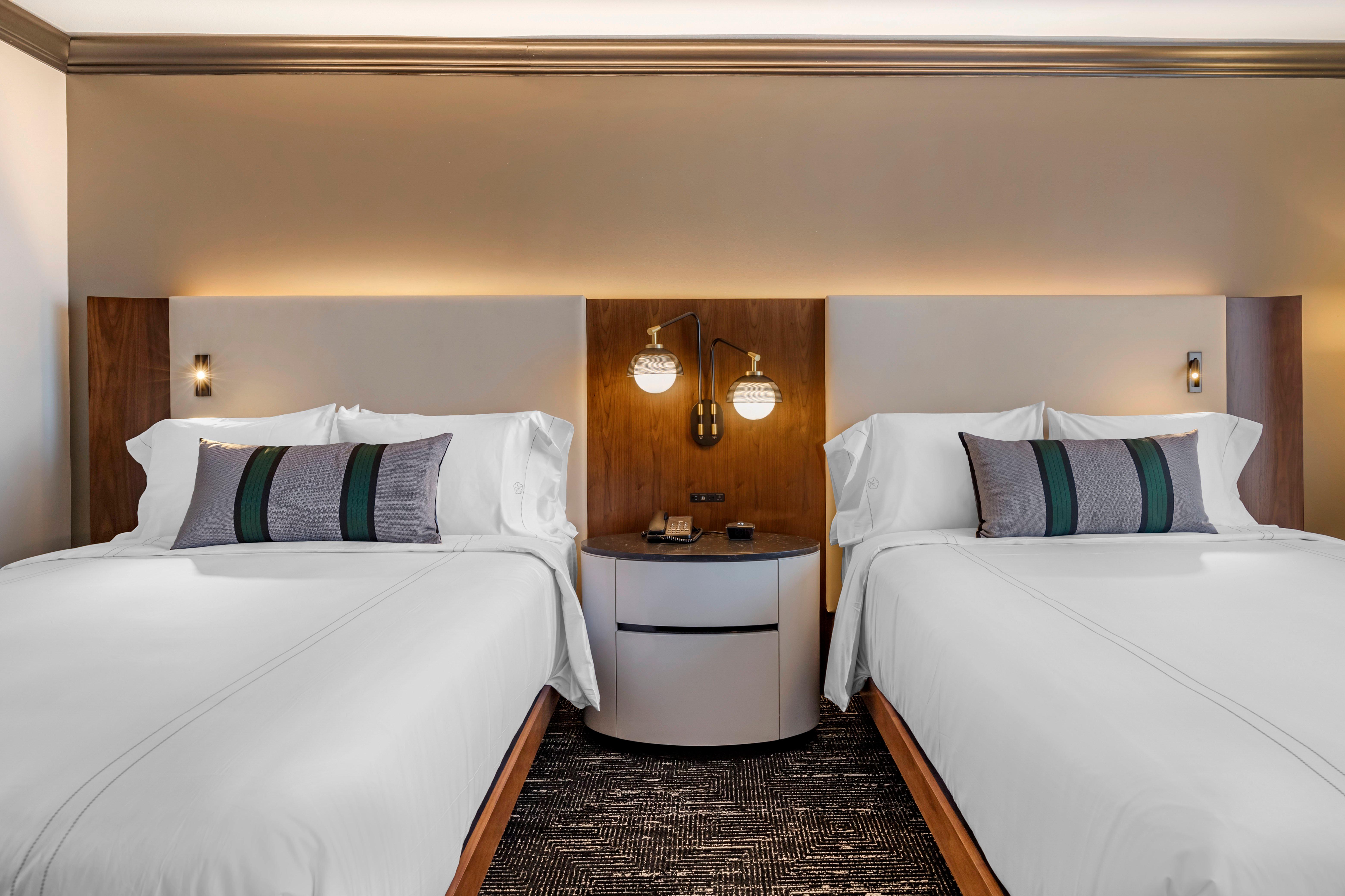 Quadruple Deluxe Two Queen Beds