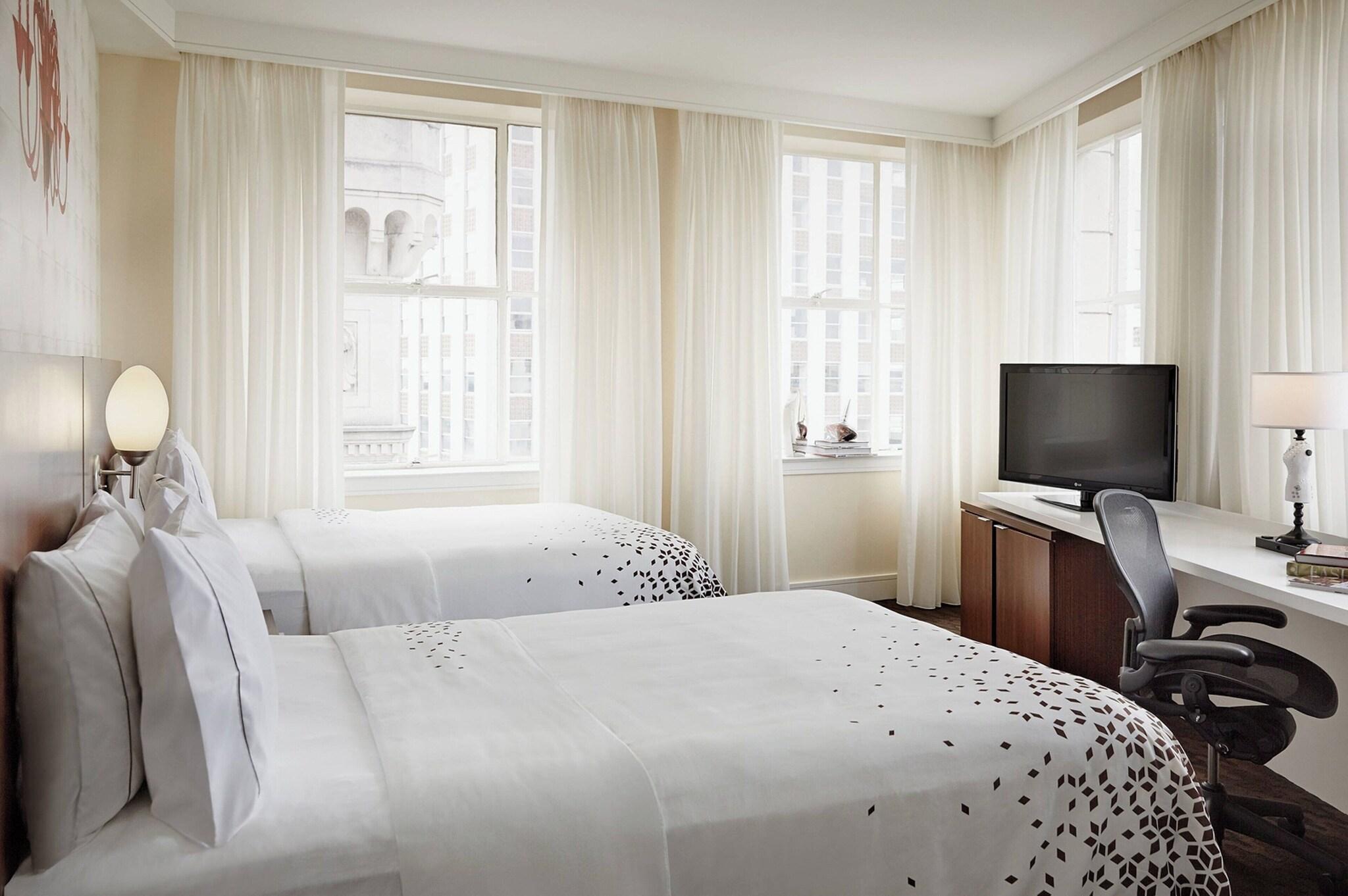 Double Two Double Beds