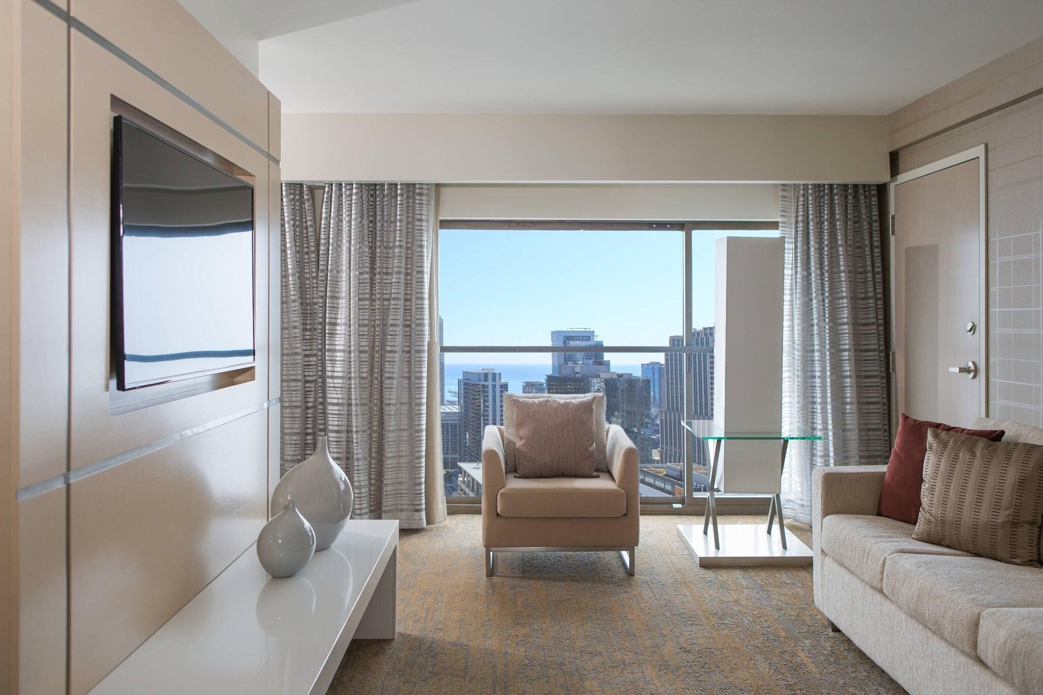 Double City View King Bed