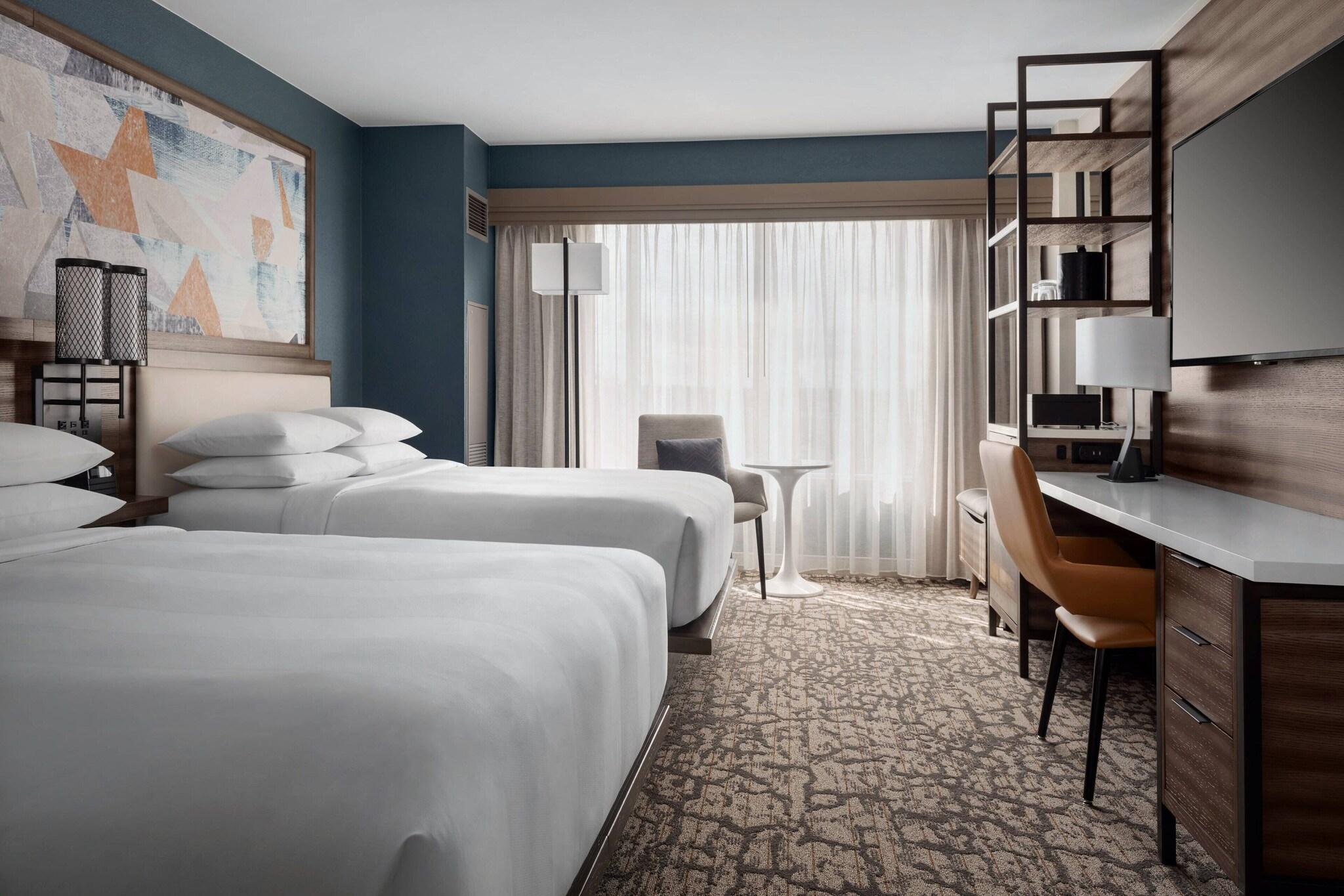 Quadruple City View Two Queen Beds
