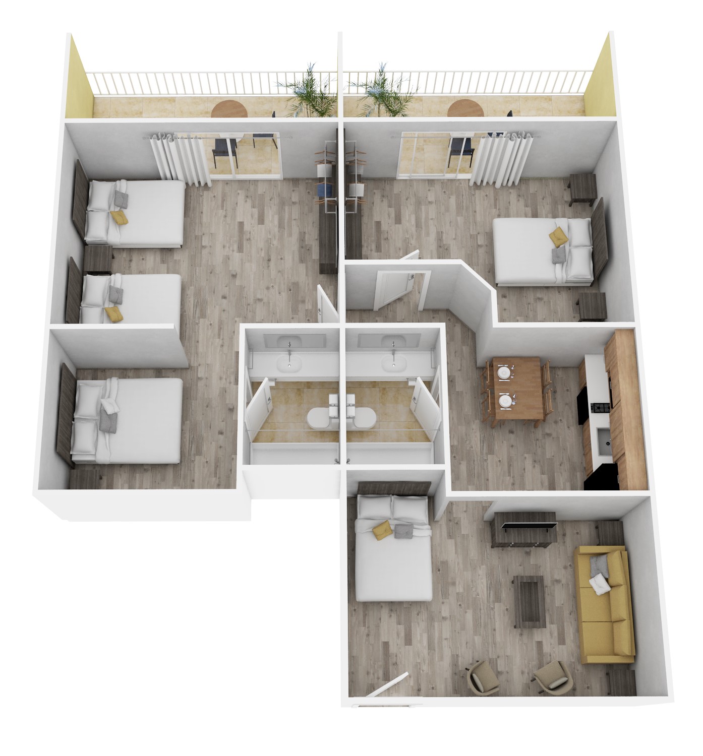 Apartment Two Bedrooms