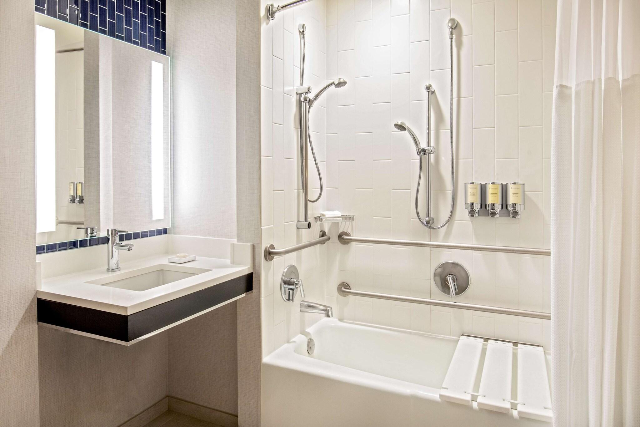 Quadruple Accessible-queen Size Bed