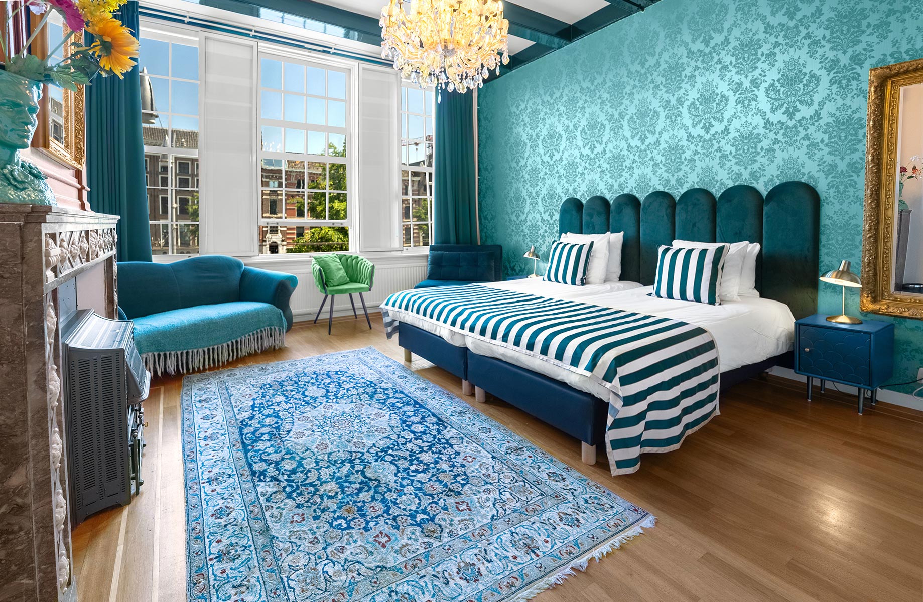 Double or Twin City View