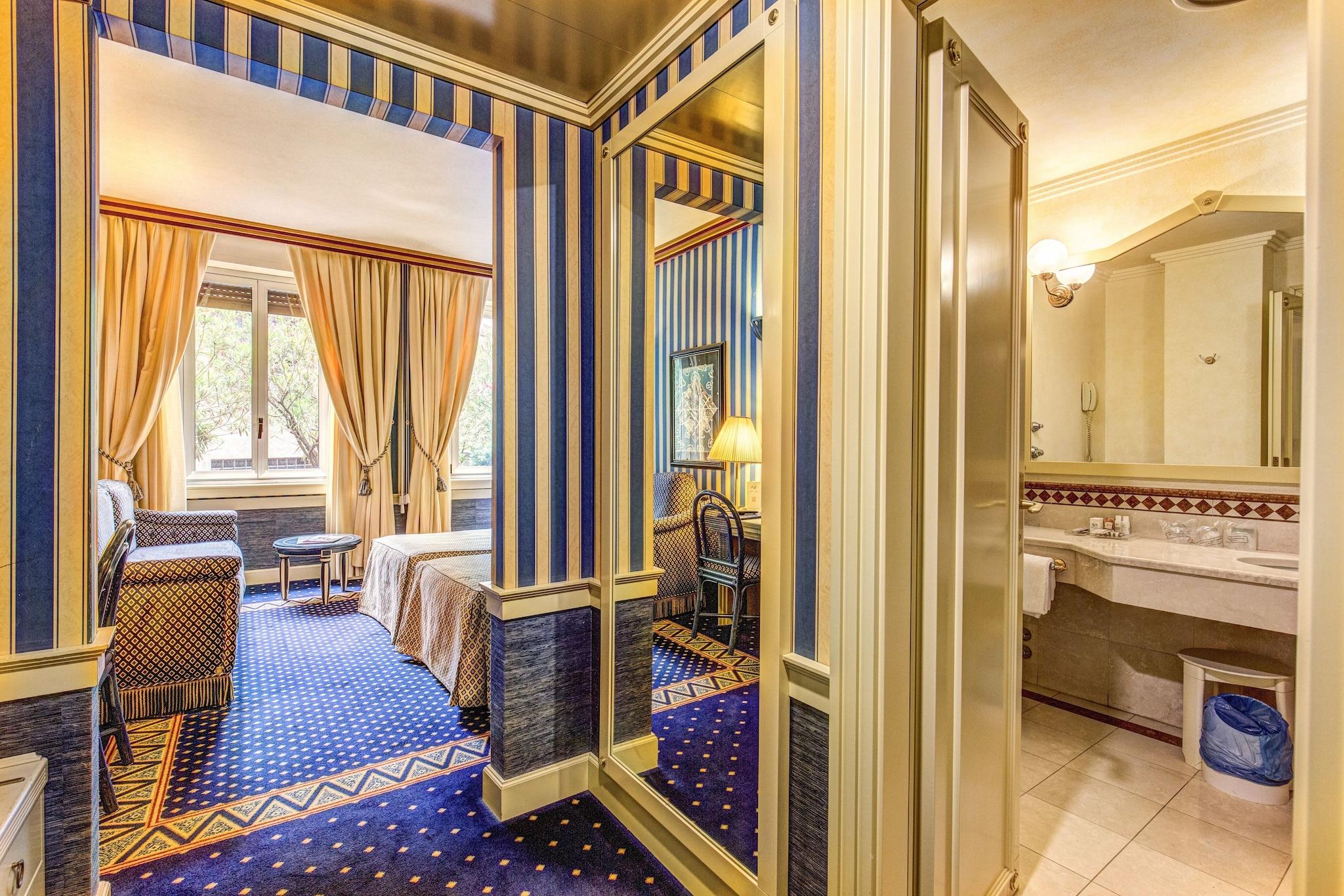 Triple Two Double Beds