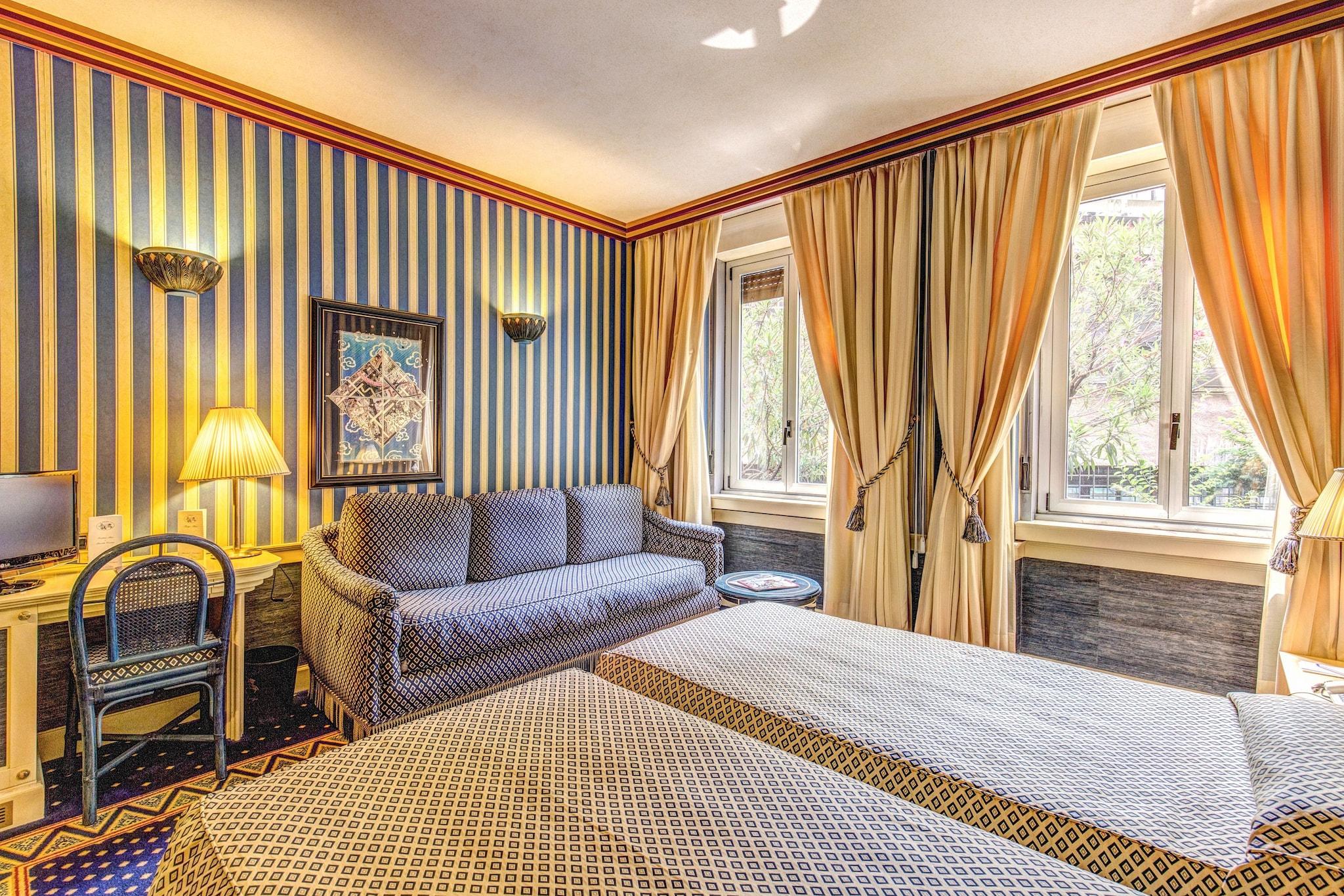 Triple Two Double Beds