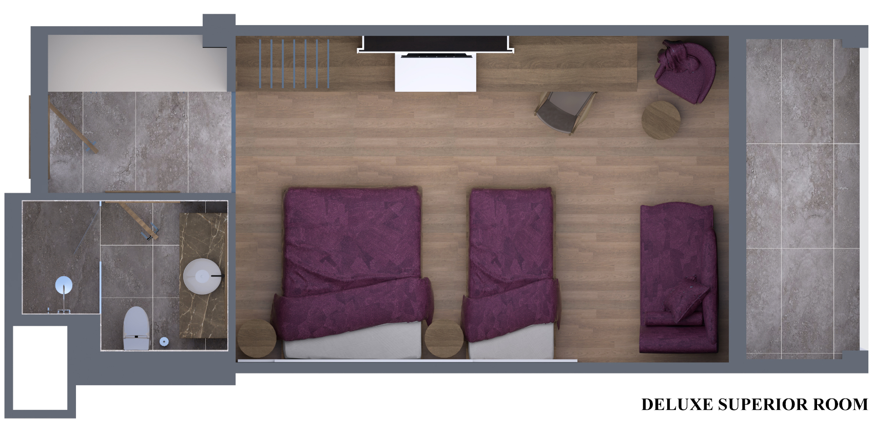 Double Single Deluxe Superior