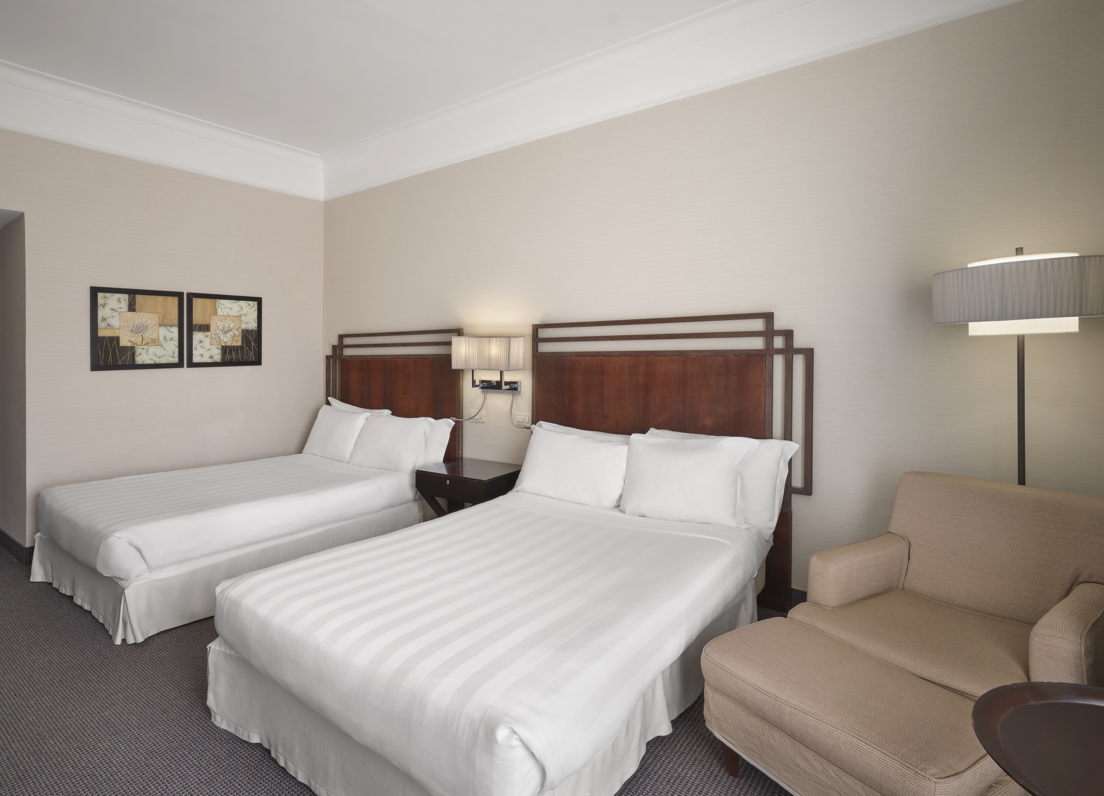 Double Two Double Beds