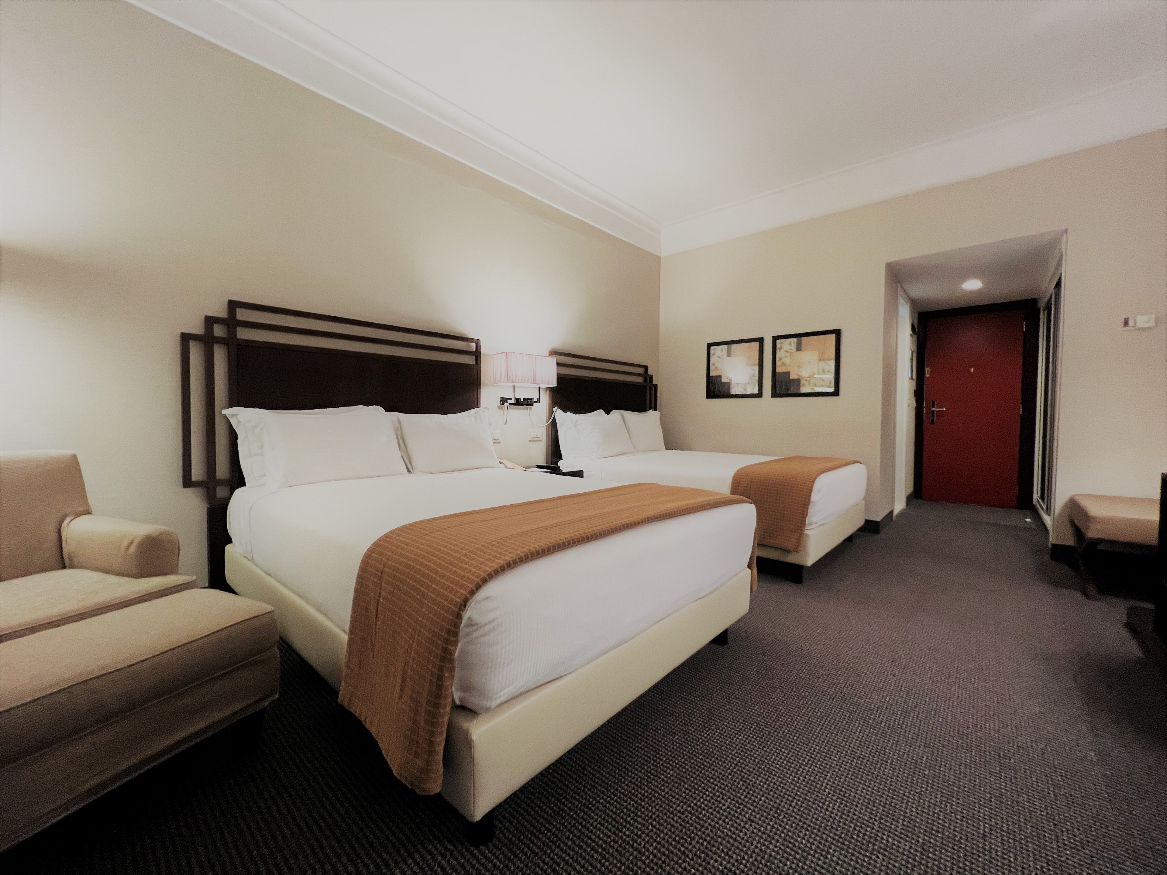 Double Two Double Beds