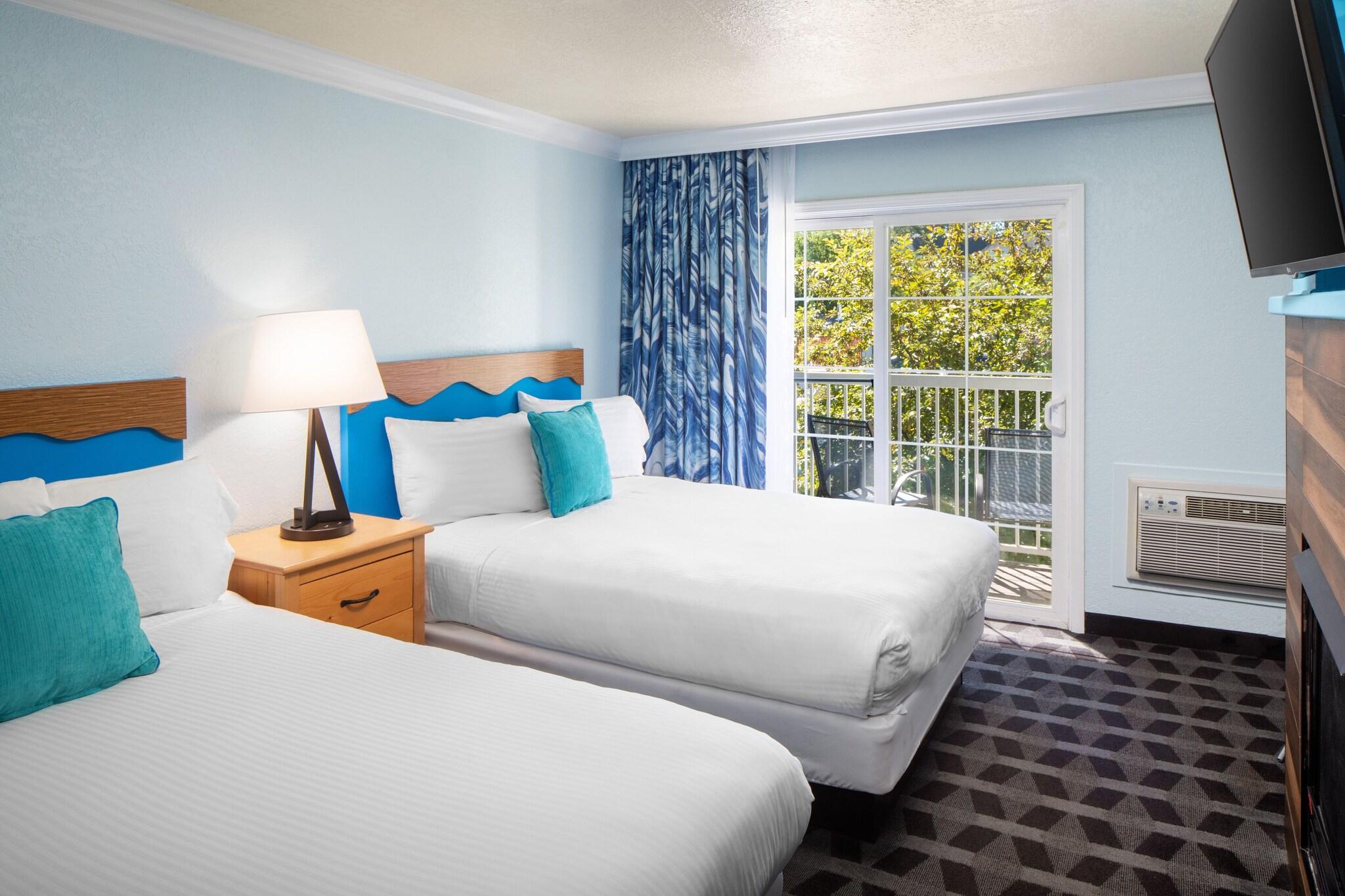 Double Two Queen Beds