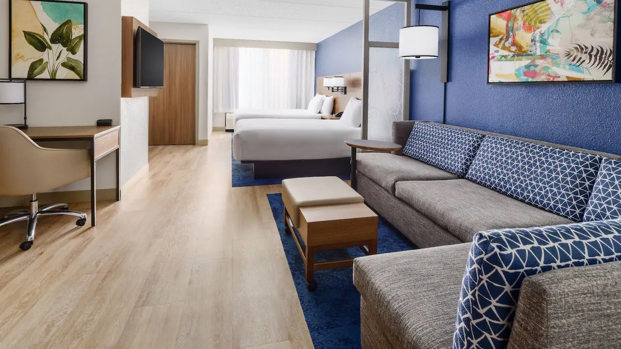 Double Two Double Beds