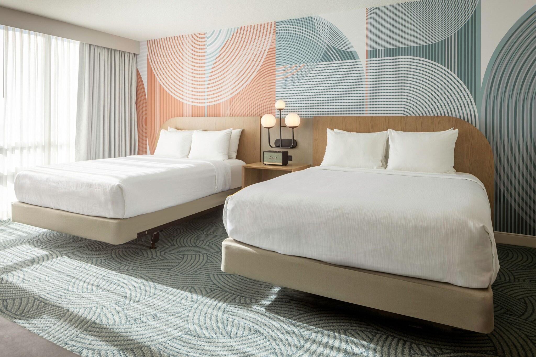 Double Two Queen Beds