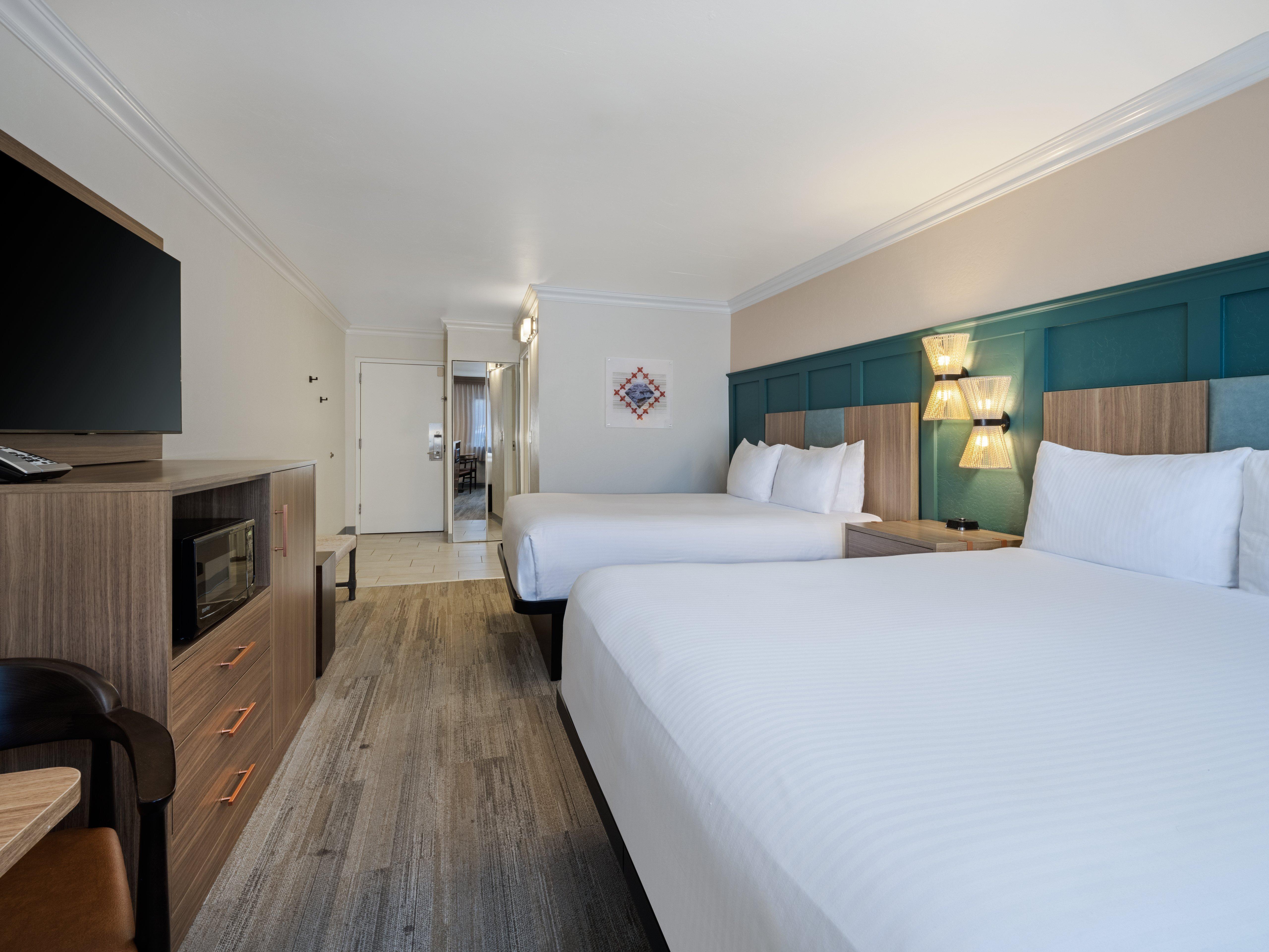 Quadruple Two Queen Beds