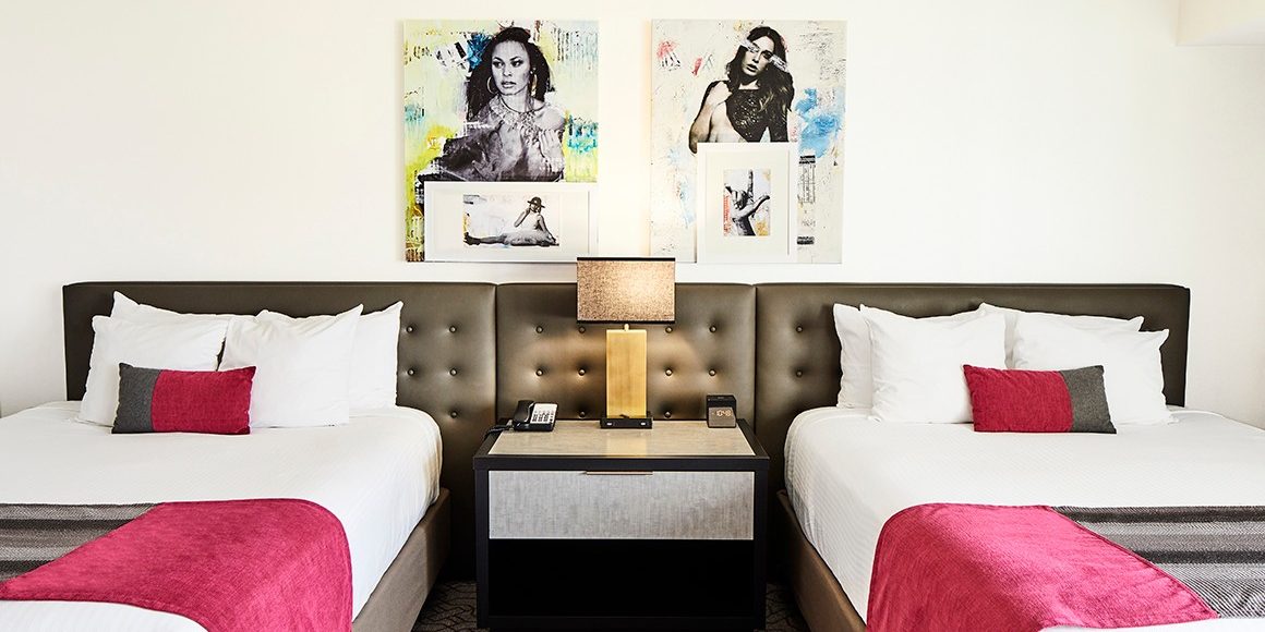 Double Two Queen Beds