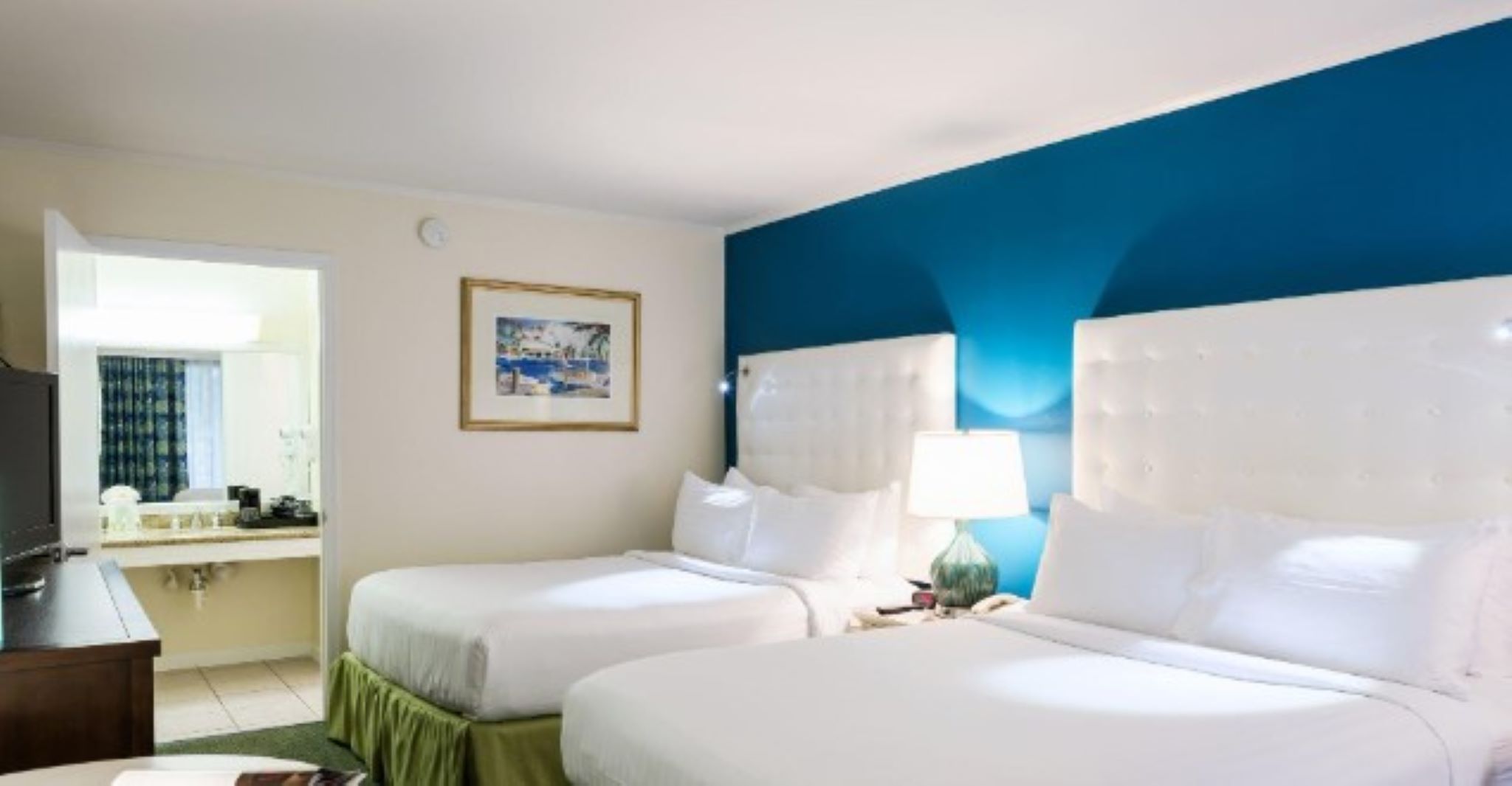 Double Pool View Two Double Beds