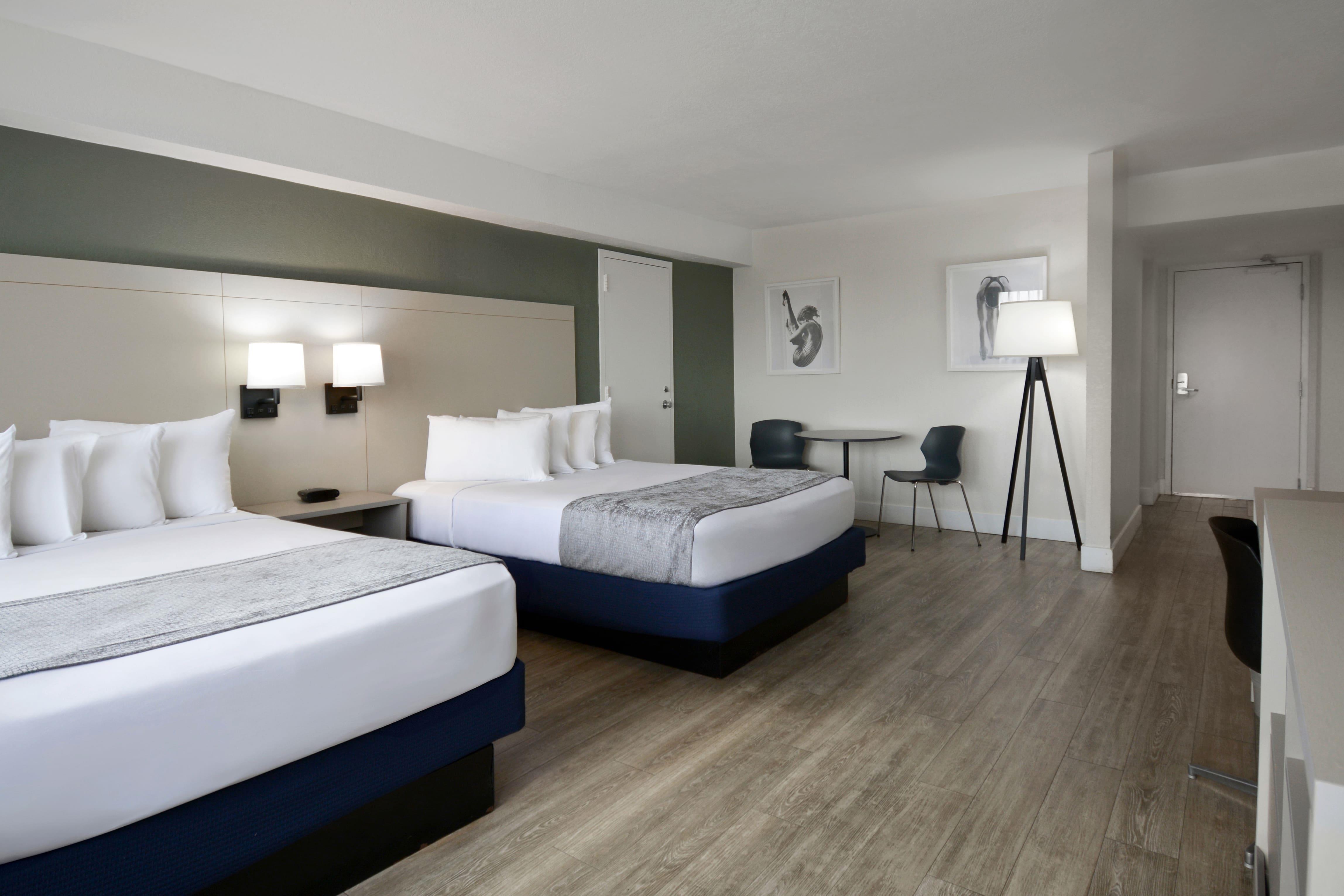 Double Two Queen Beds