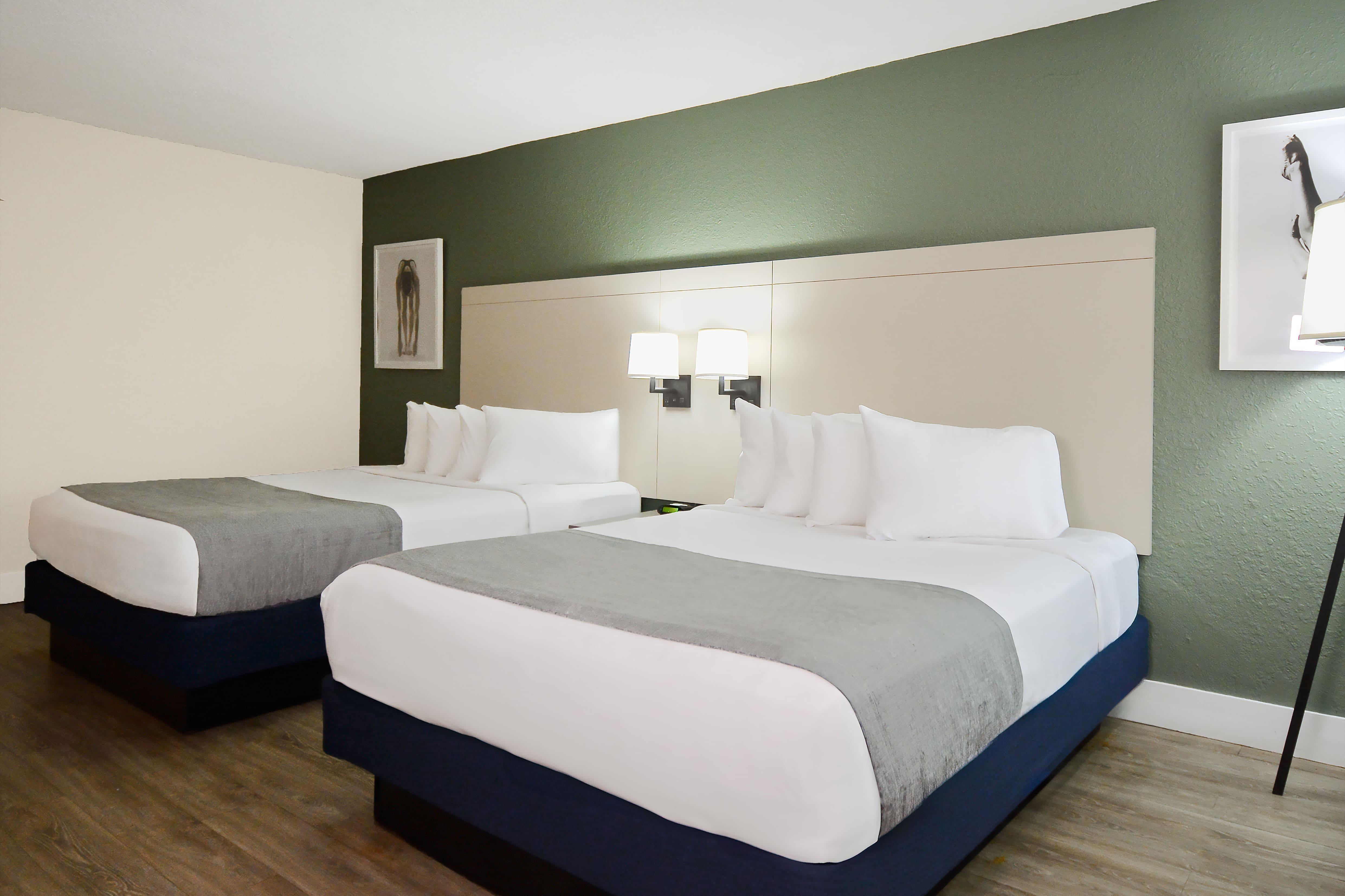 Double Two Queen Beds