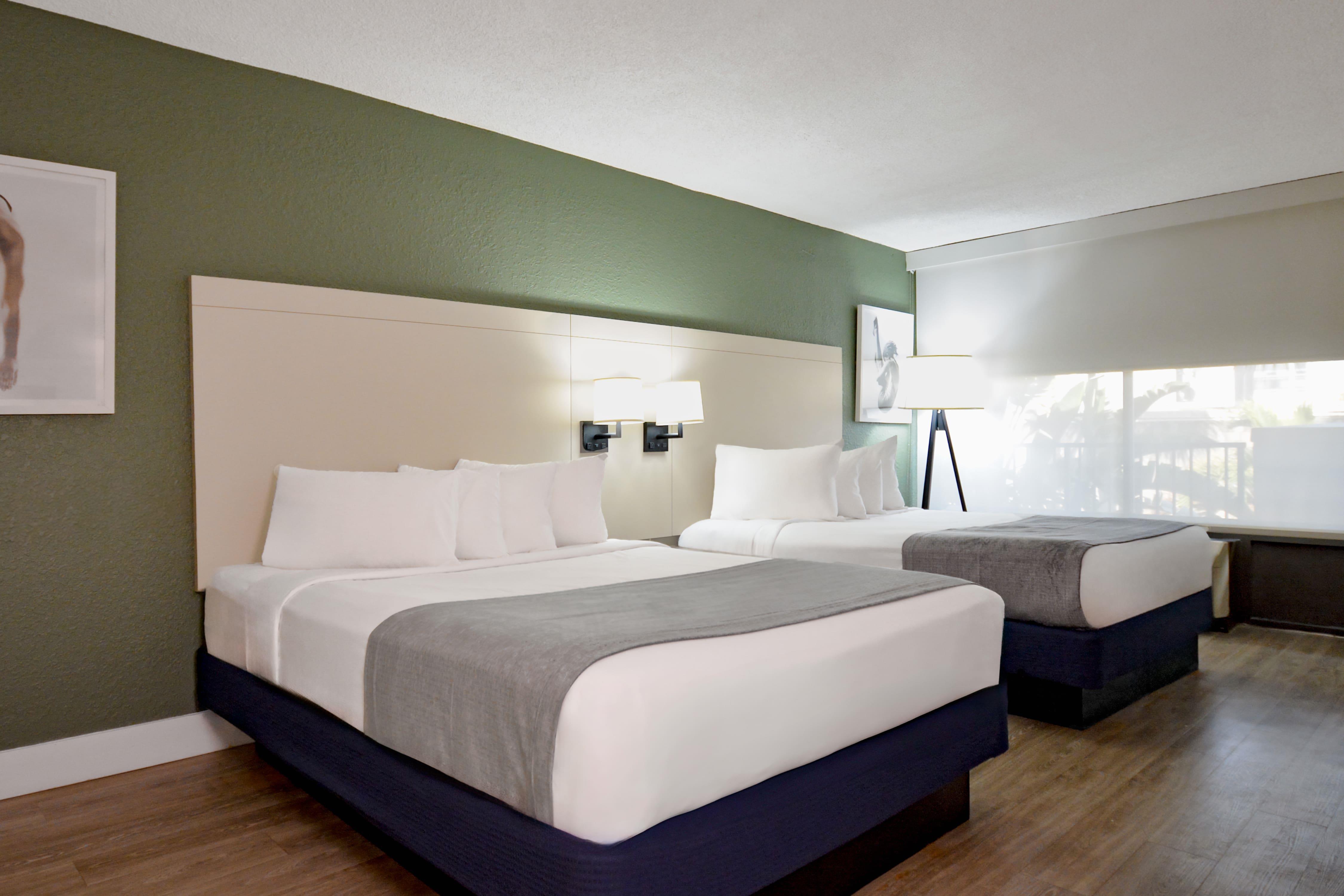 Double Two Queen Beds