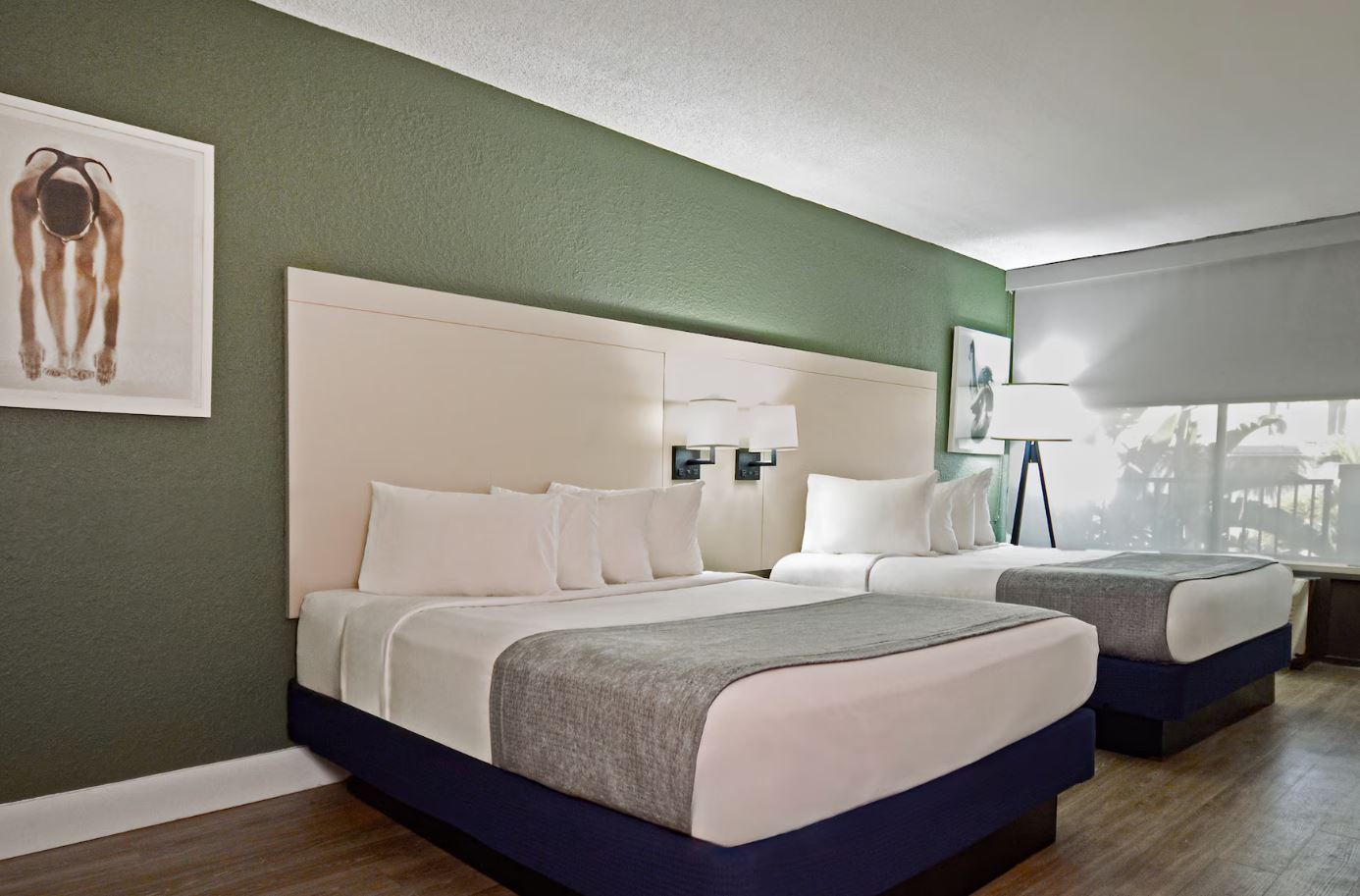 Double Two Queen Beds