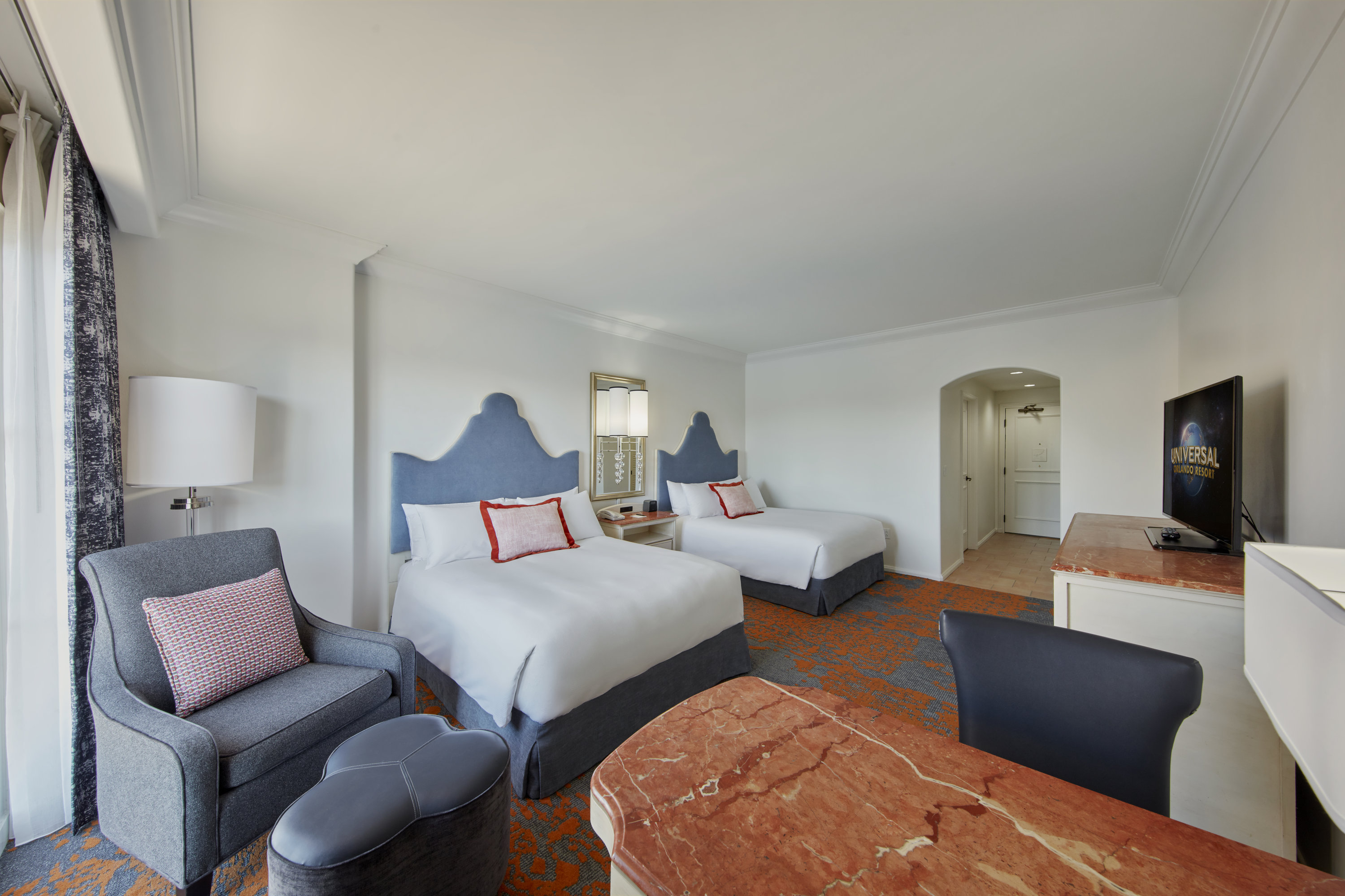 Quadruple Deluxe Two Queen Beds