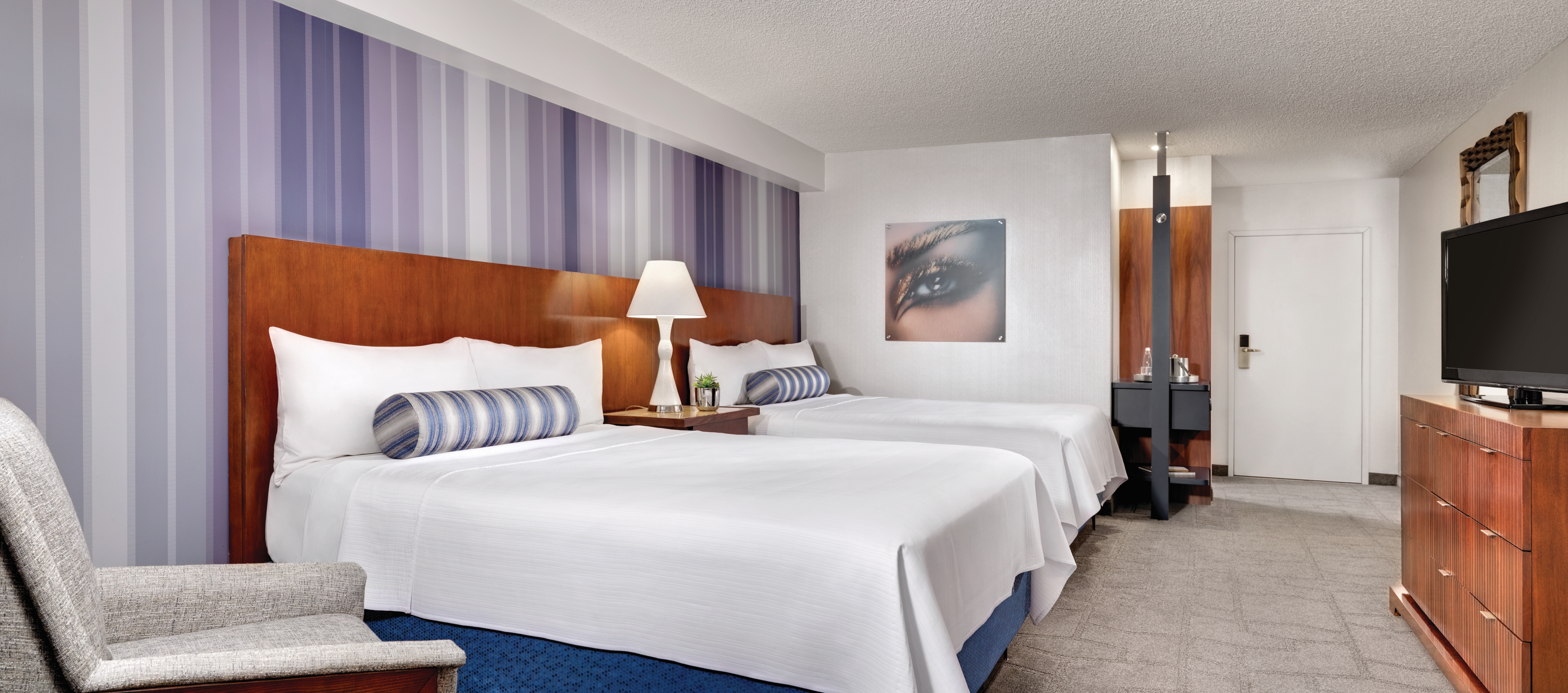 Double Two Queen Beds