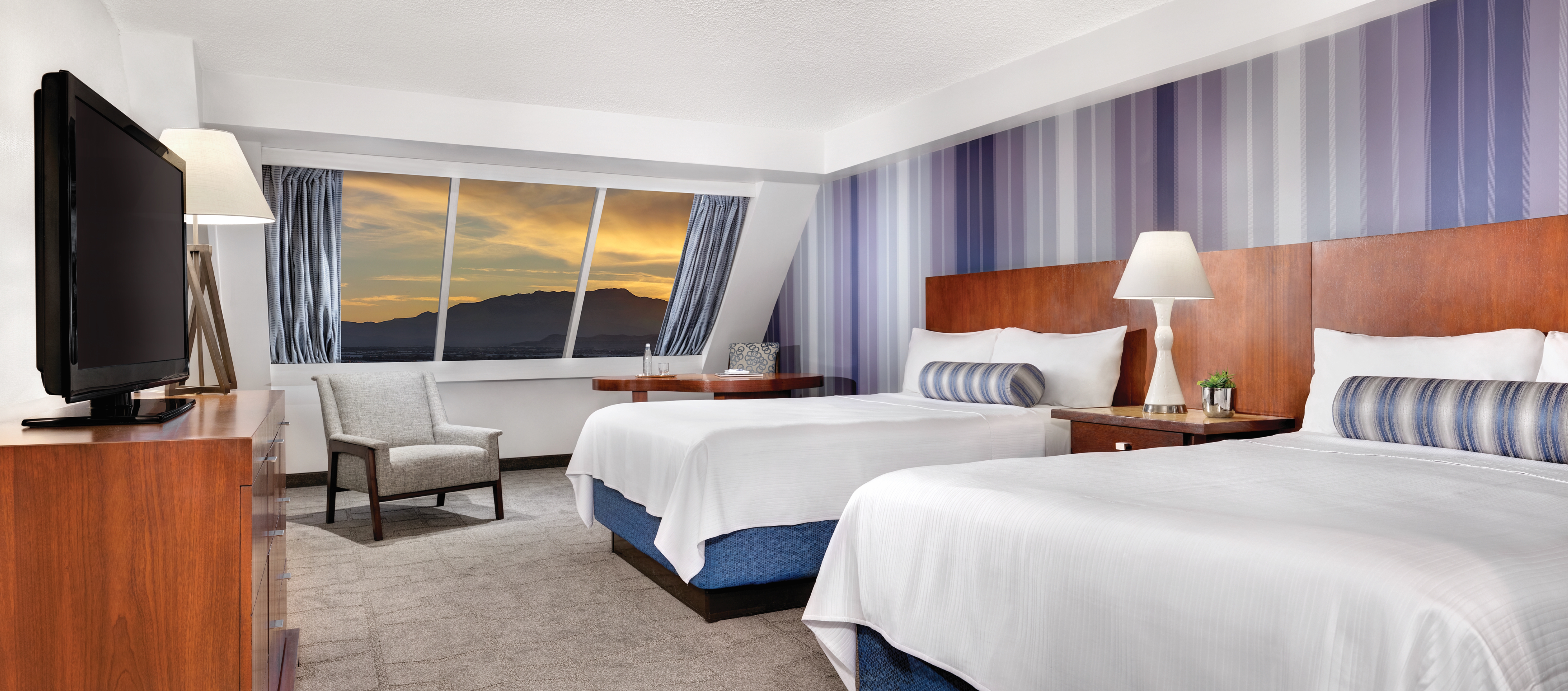 Double Two Queen Beds