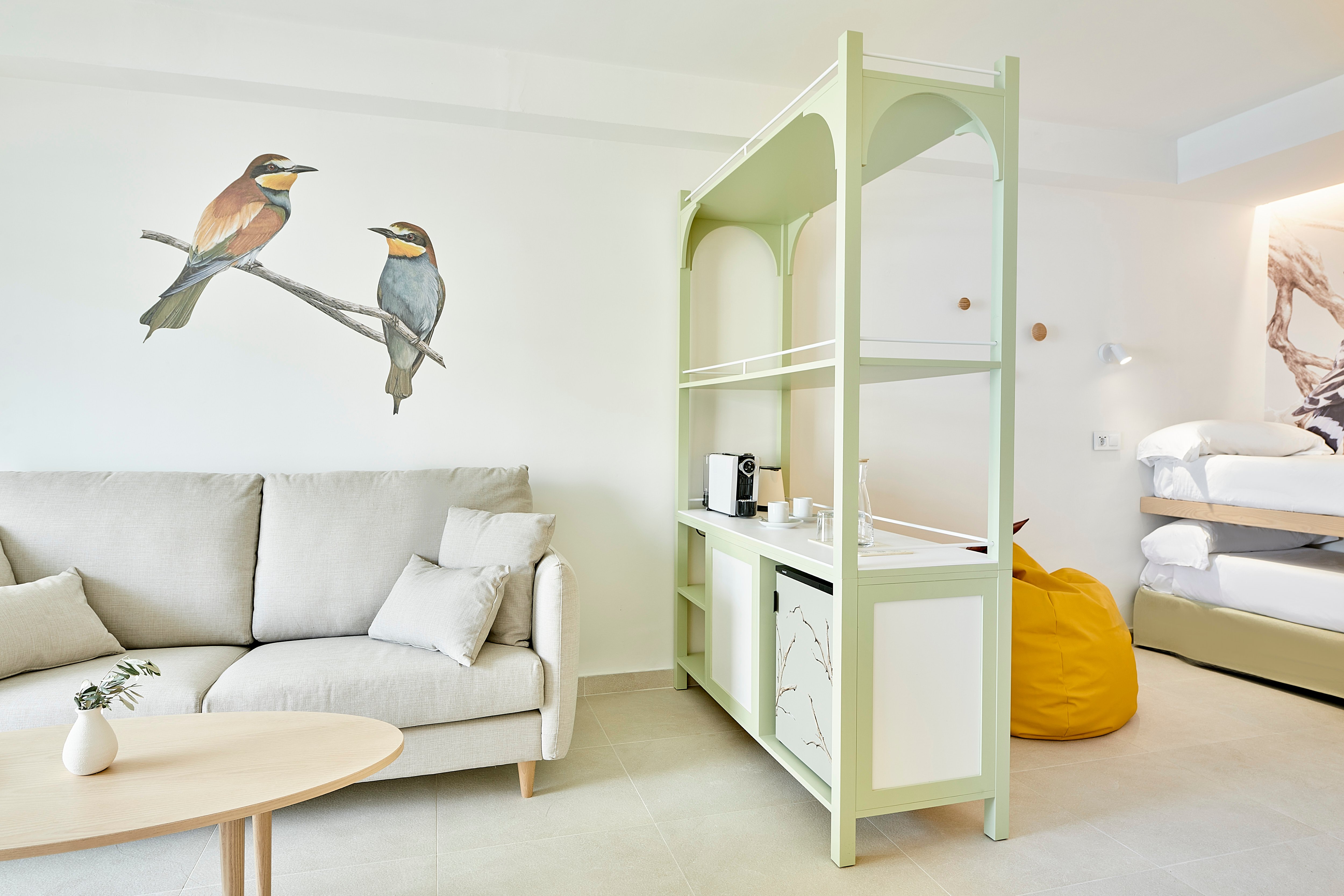 Family Room with Terrace