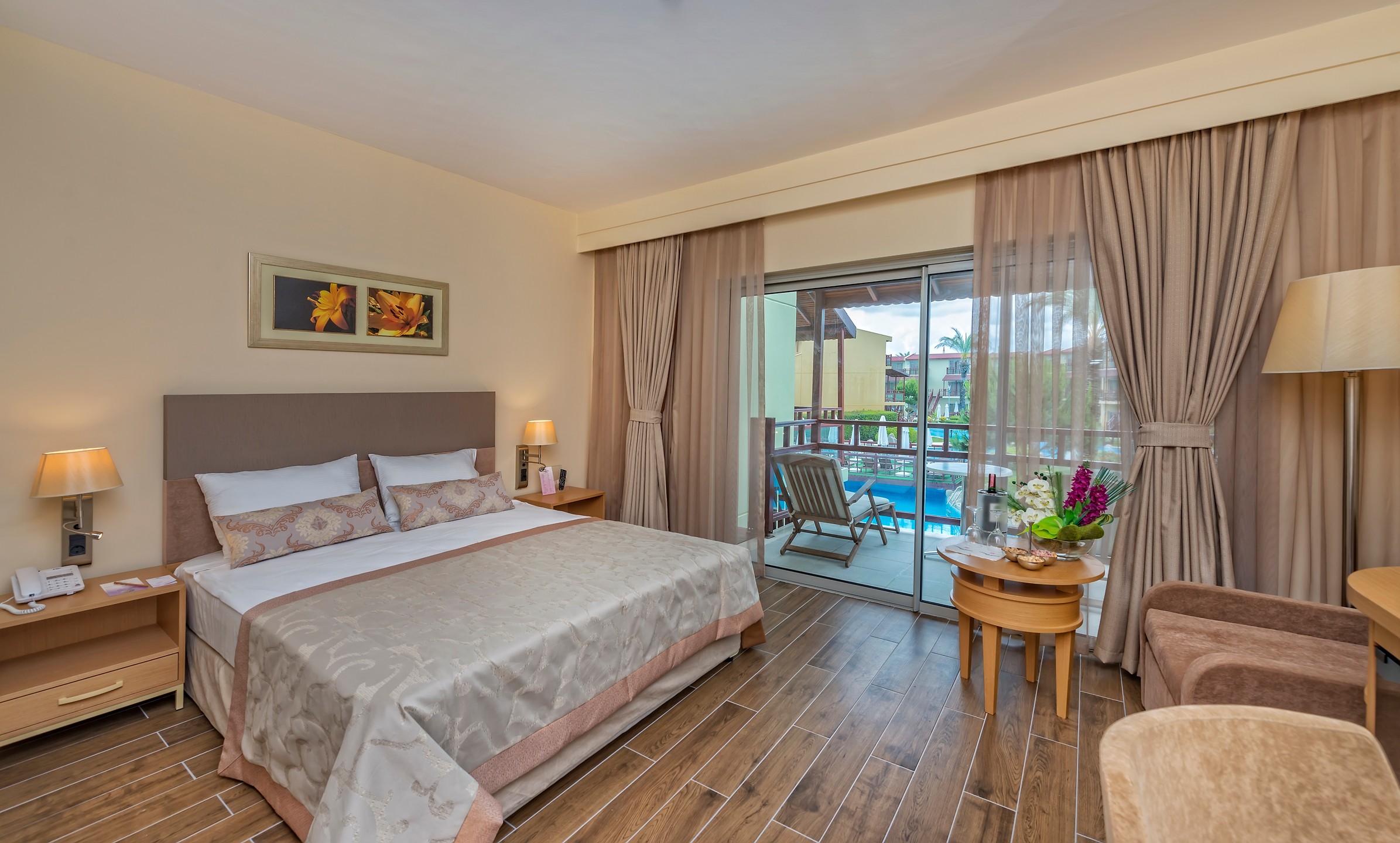 Family Room Pool View