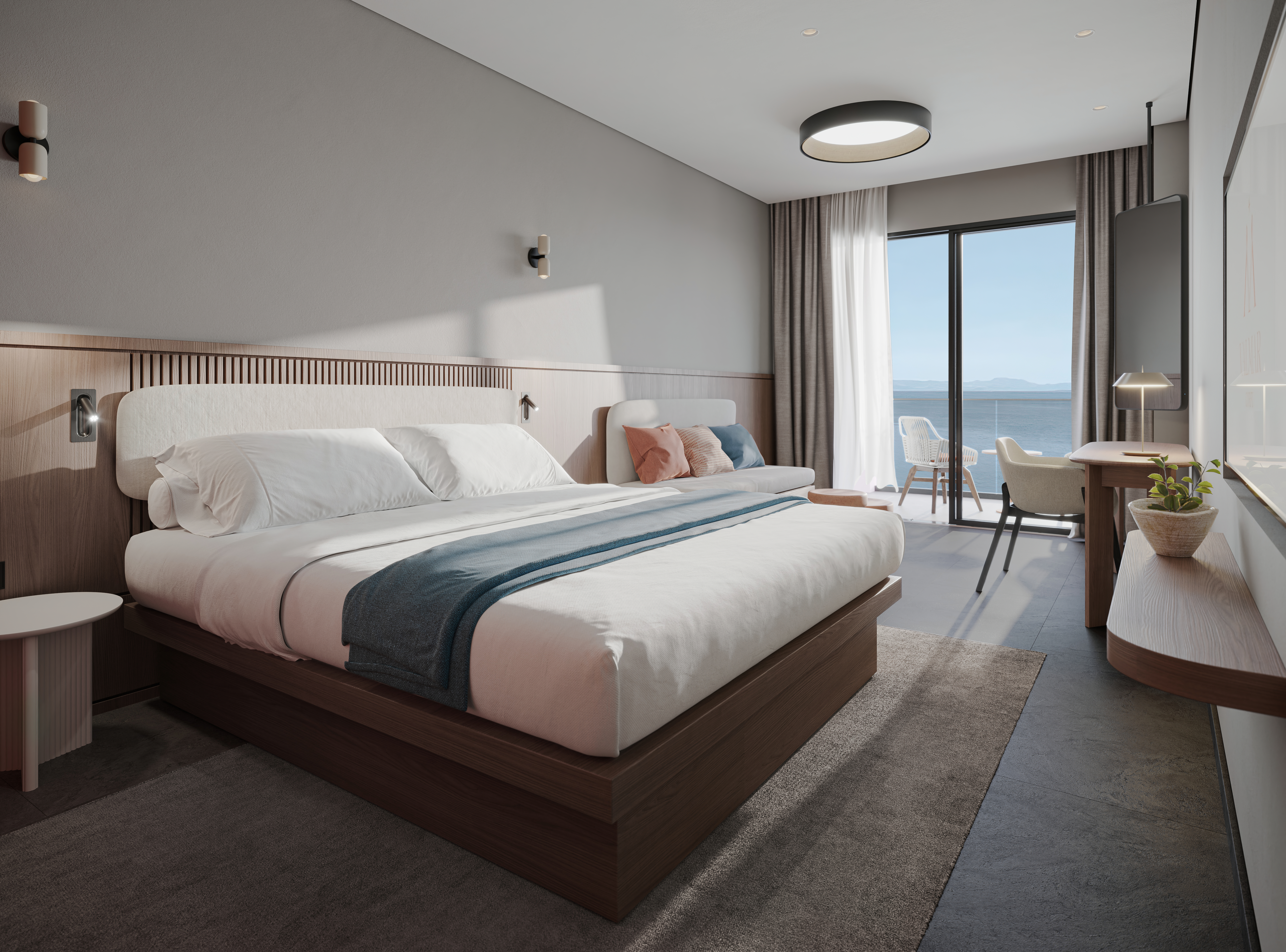 Triple Superior Sea View