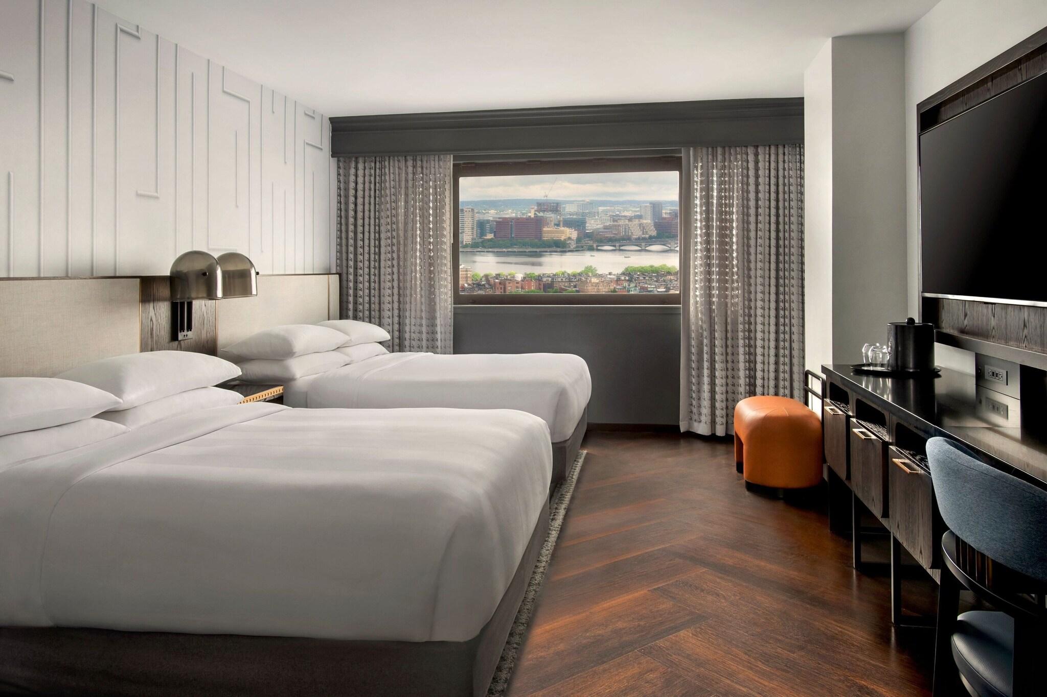 Double Two Queen Beds