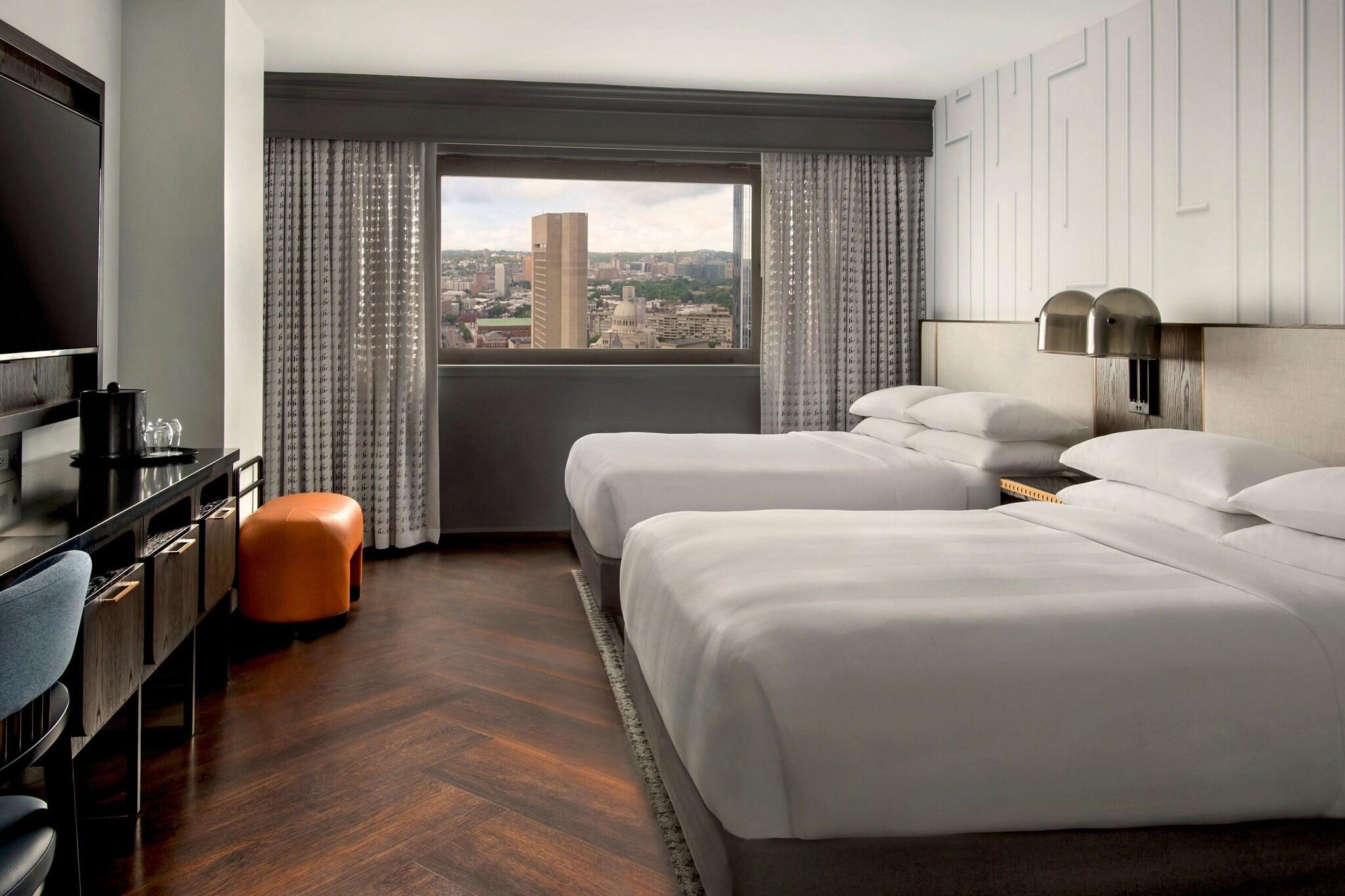 Double Two Queen Beds