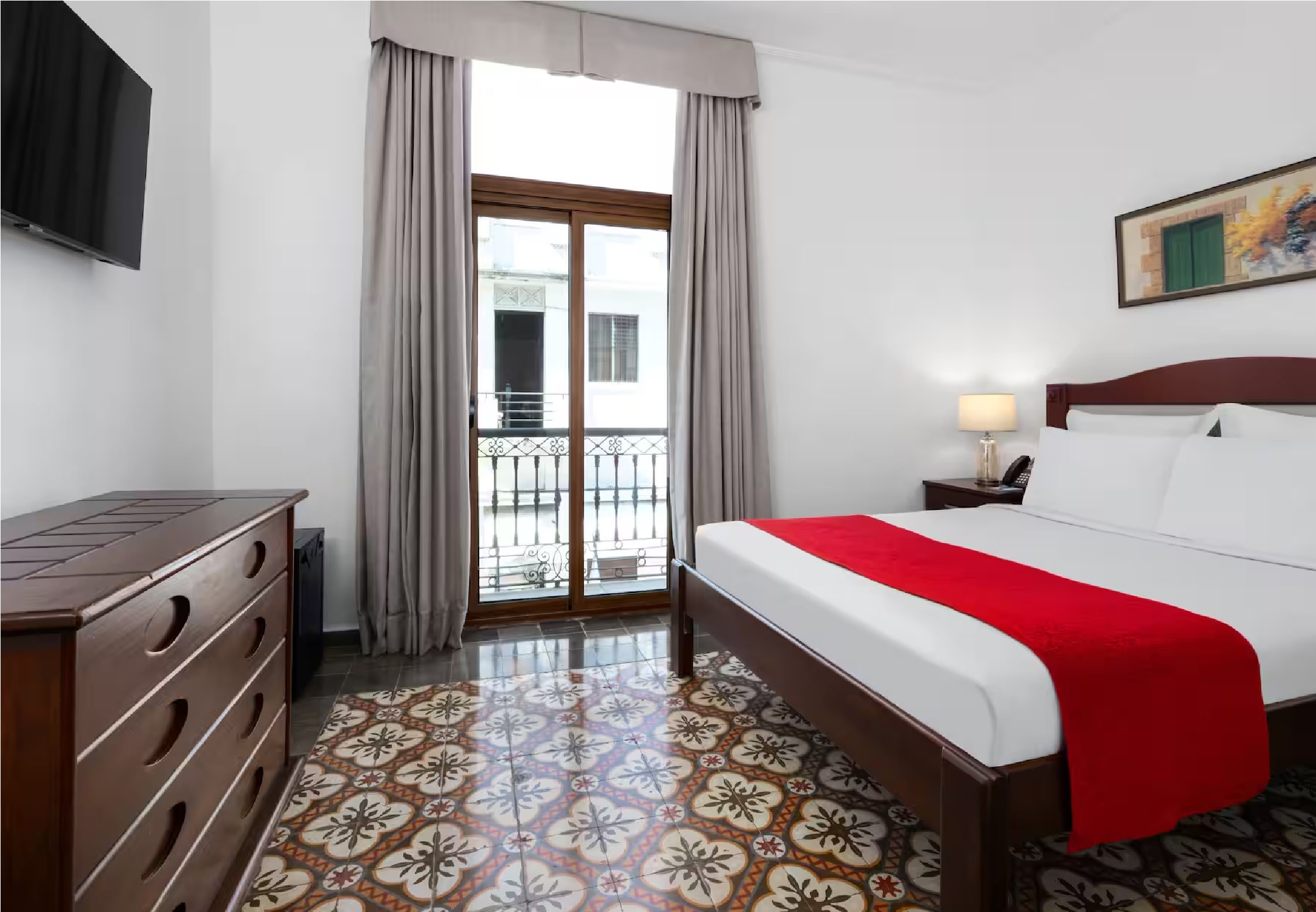 Double Queen Size Bed