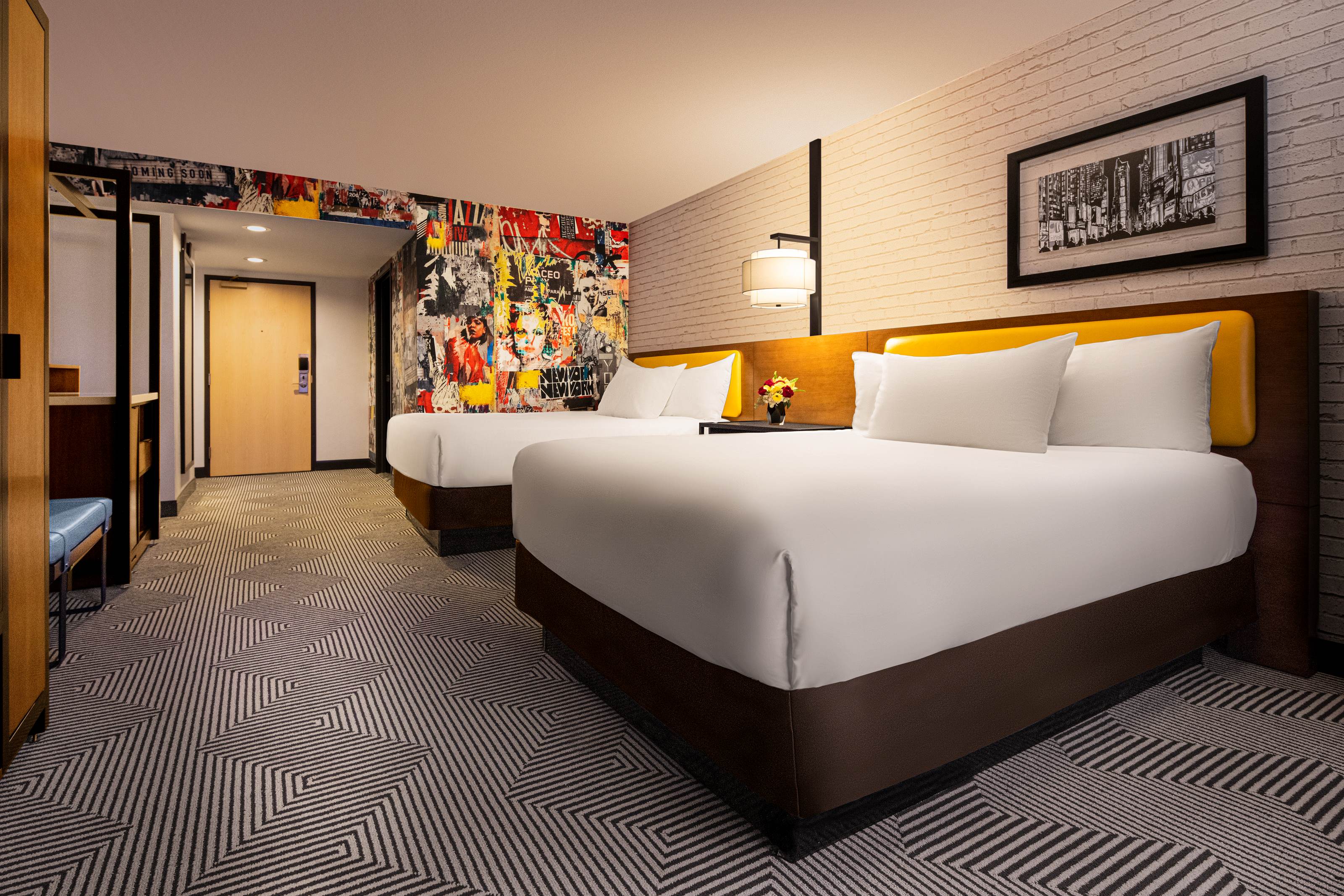 Double Two Queen Beds