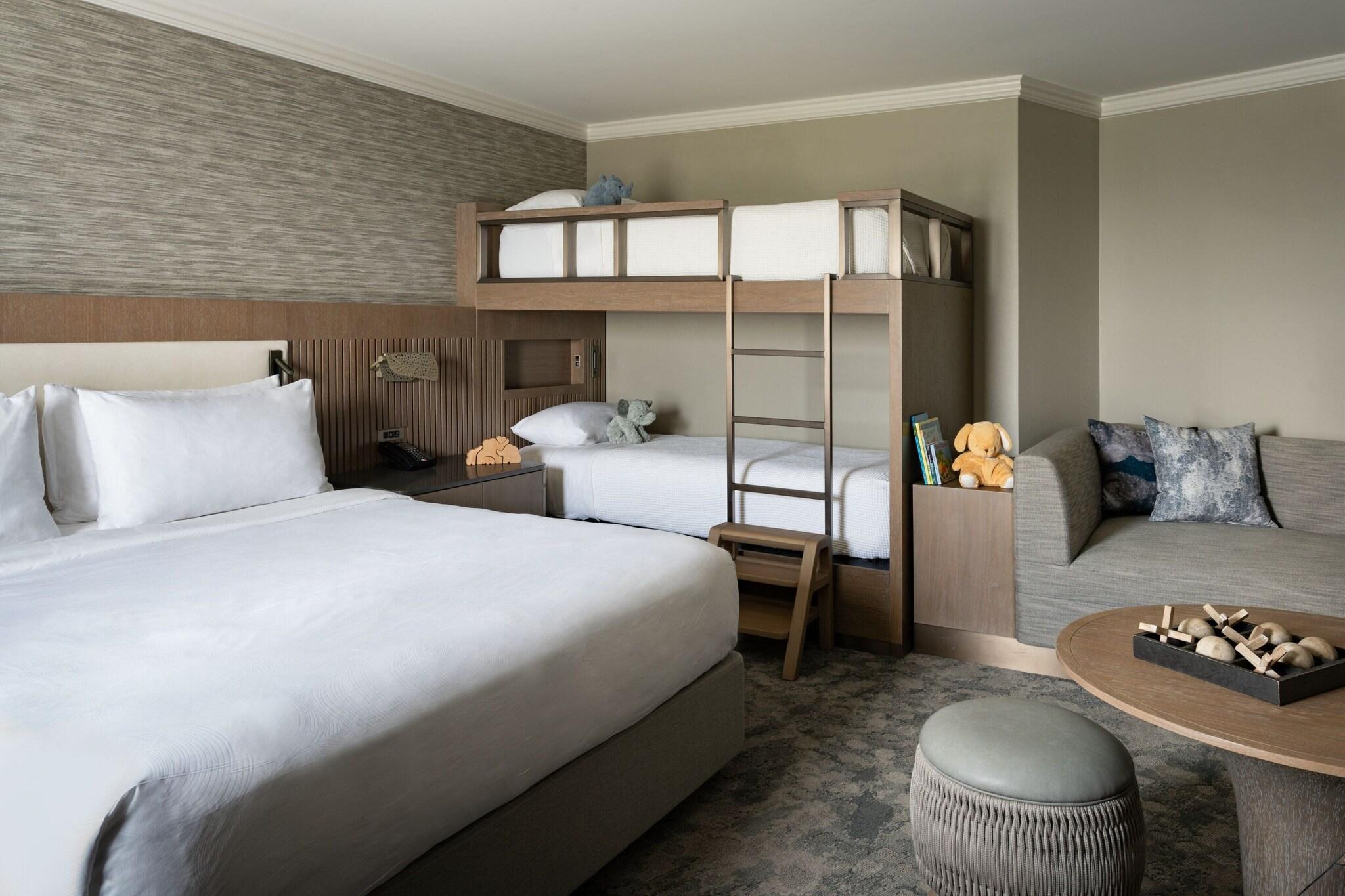 Family Room King Size Bed