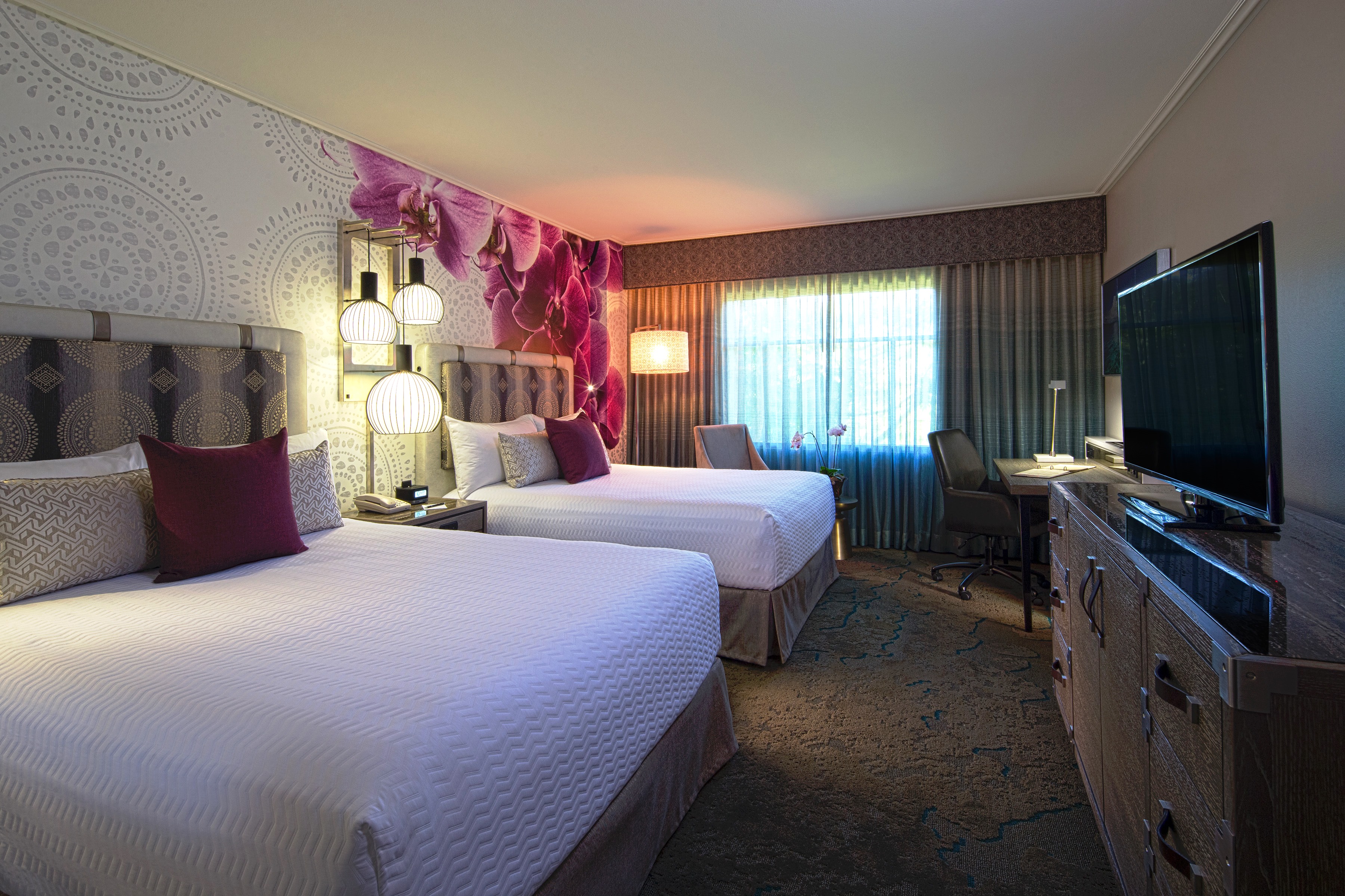 Double Two Queen Beds