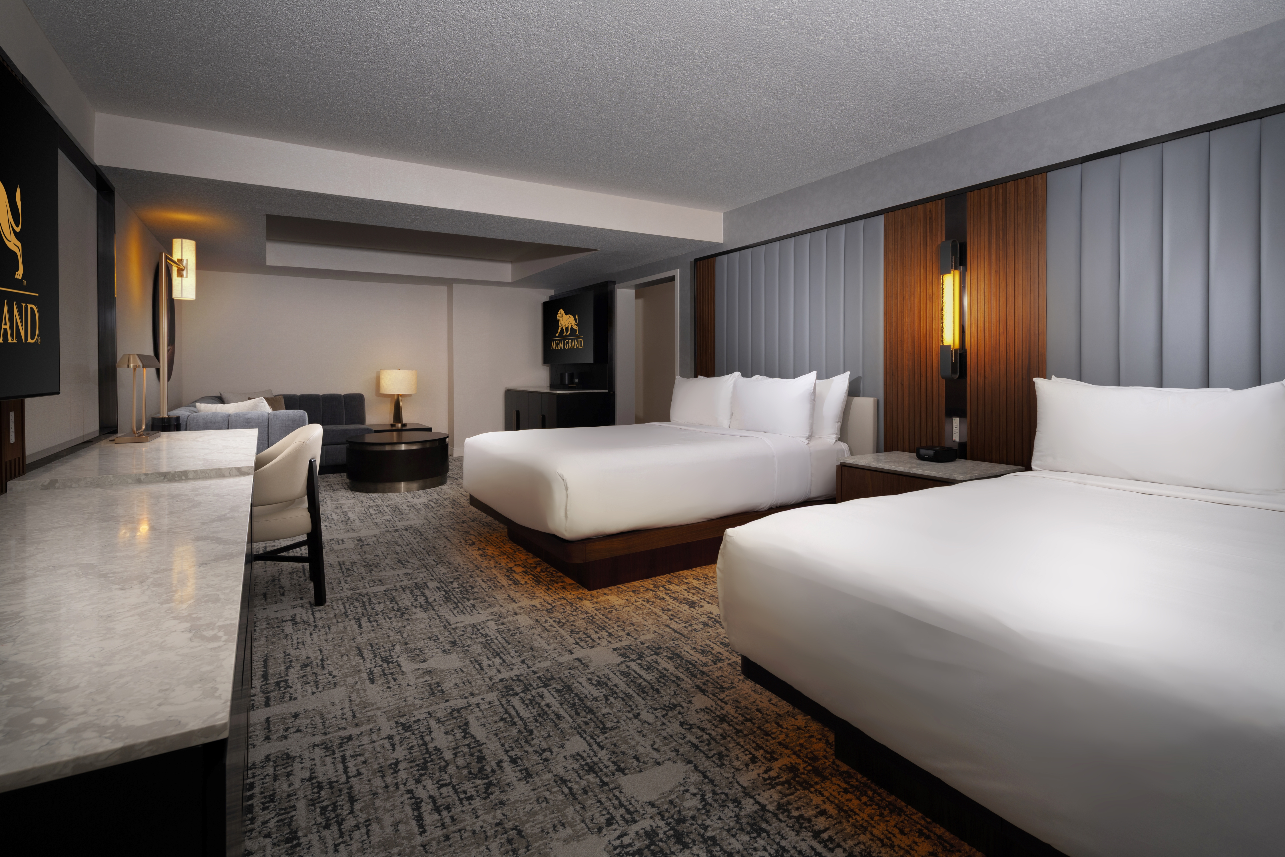 Double Two Queen Beds