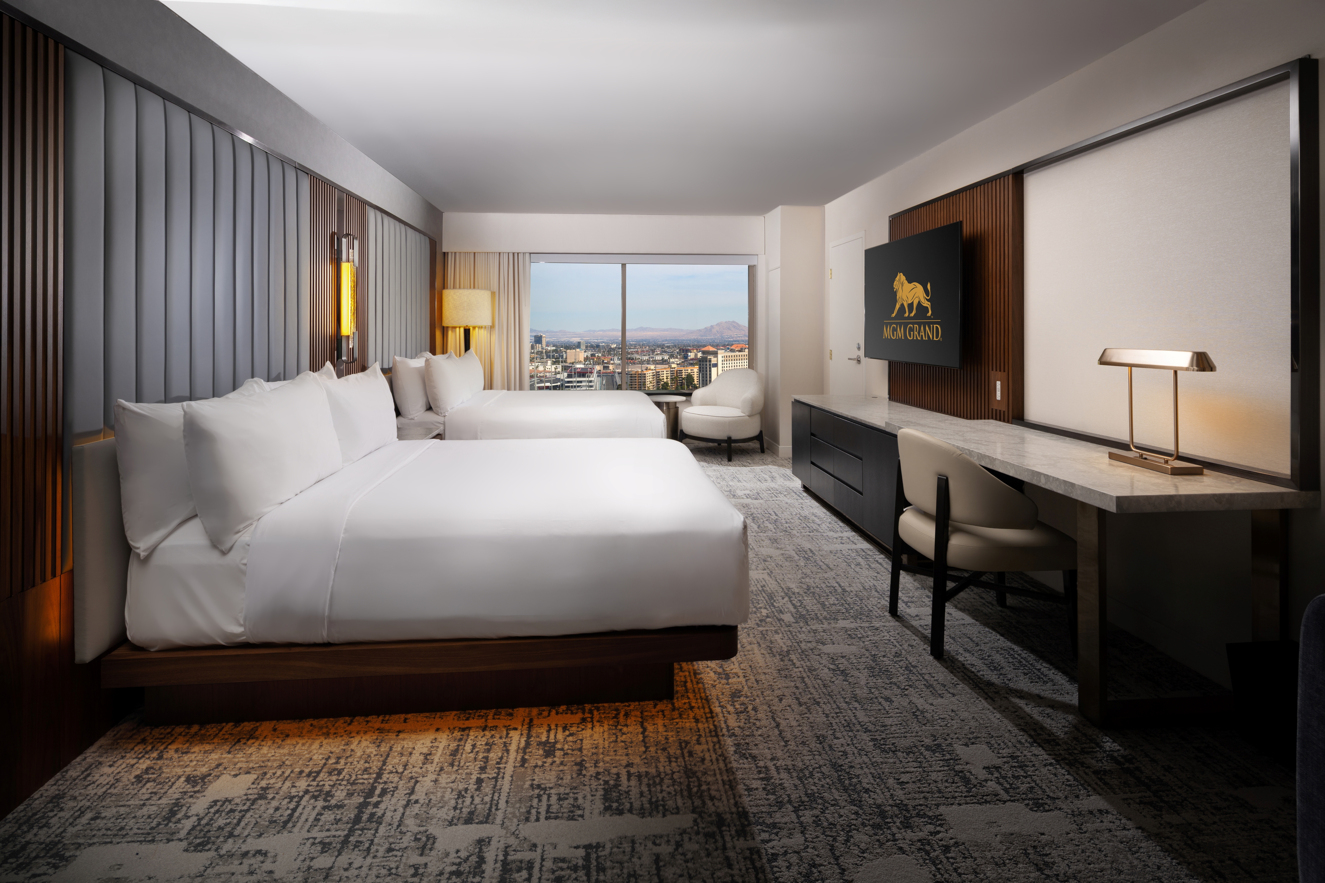 Double Two Queen Beds