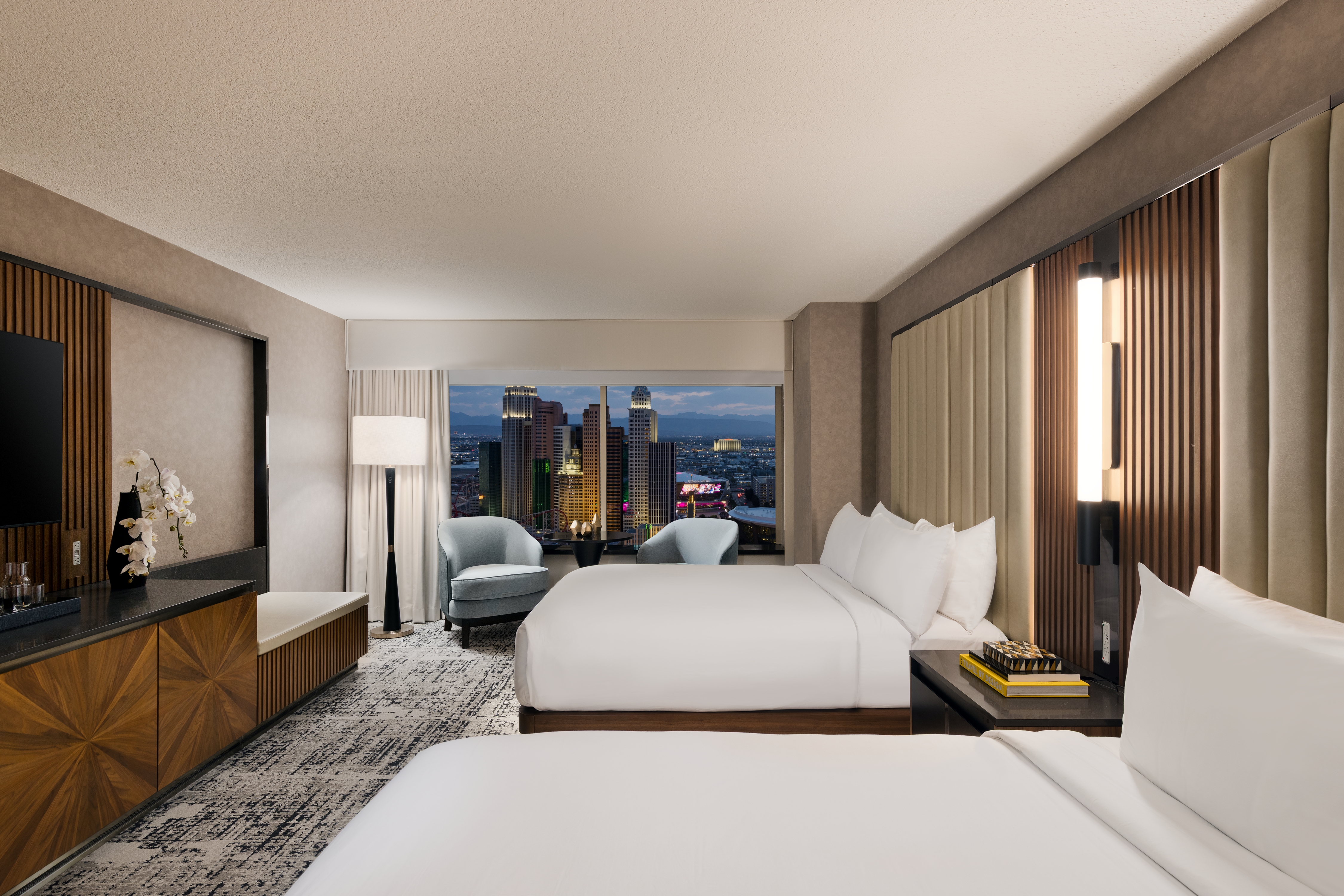 Double Two Queen Beds